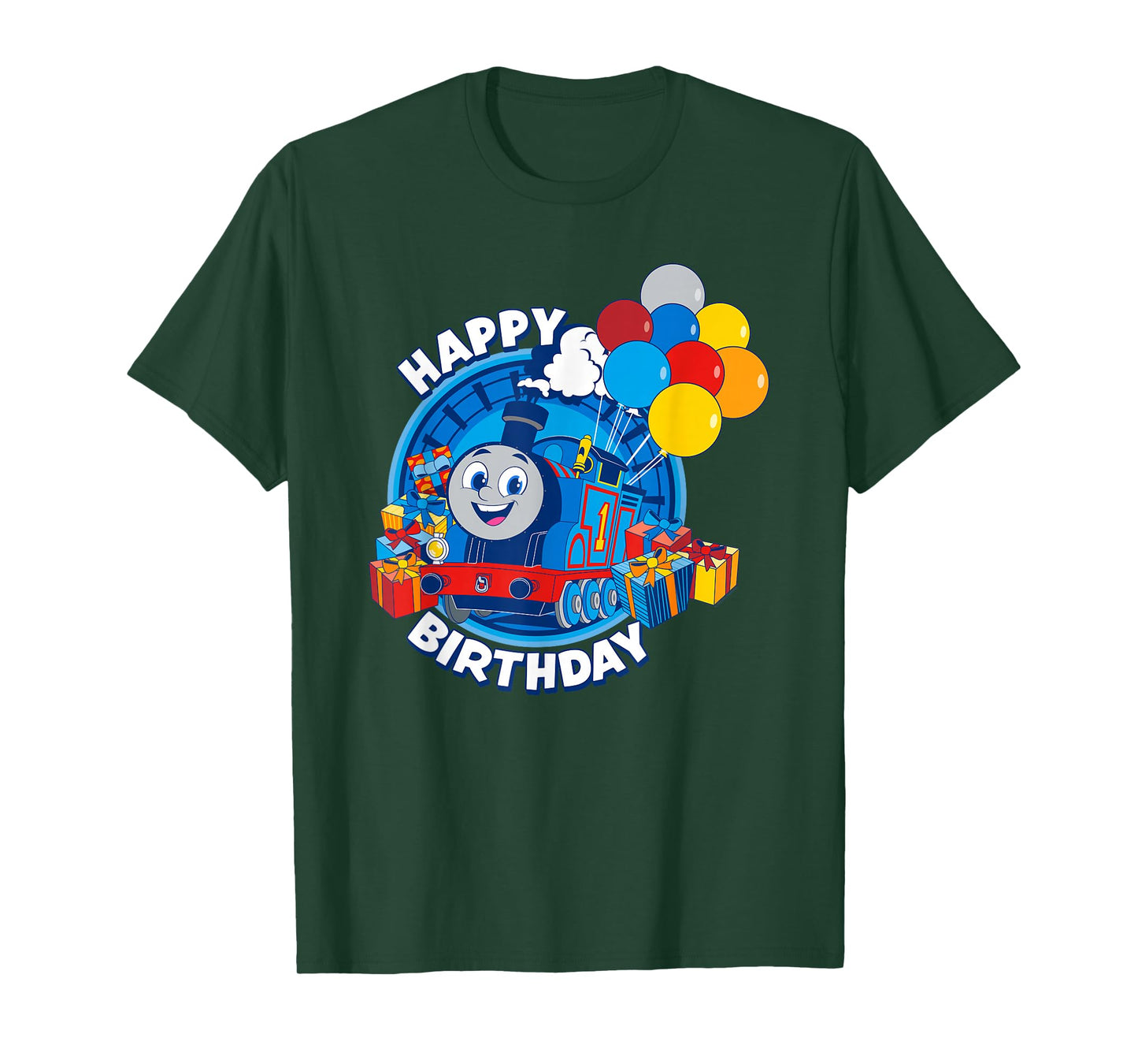 Thomas & Friends - Happy Birthday Balloons T-Shirt