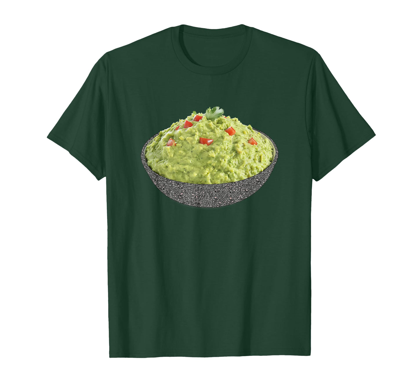 Holy Guacamole In Bowl Halloween Costume Funny Avocado Pun T-Shirt