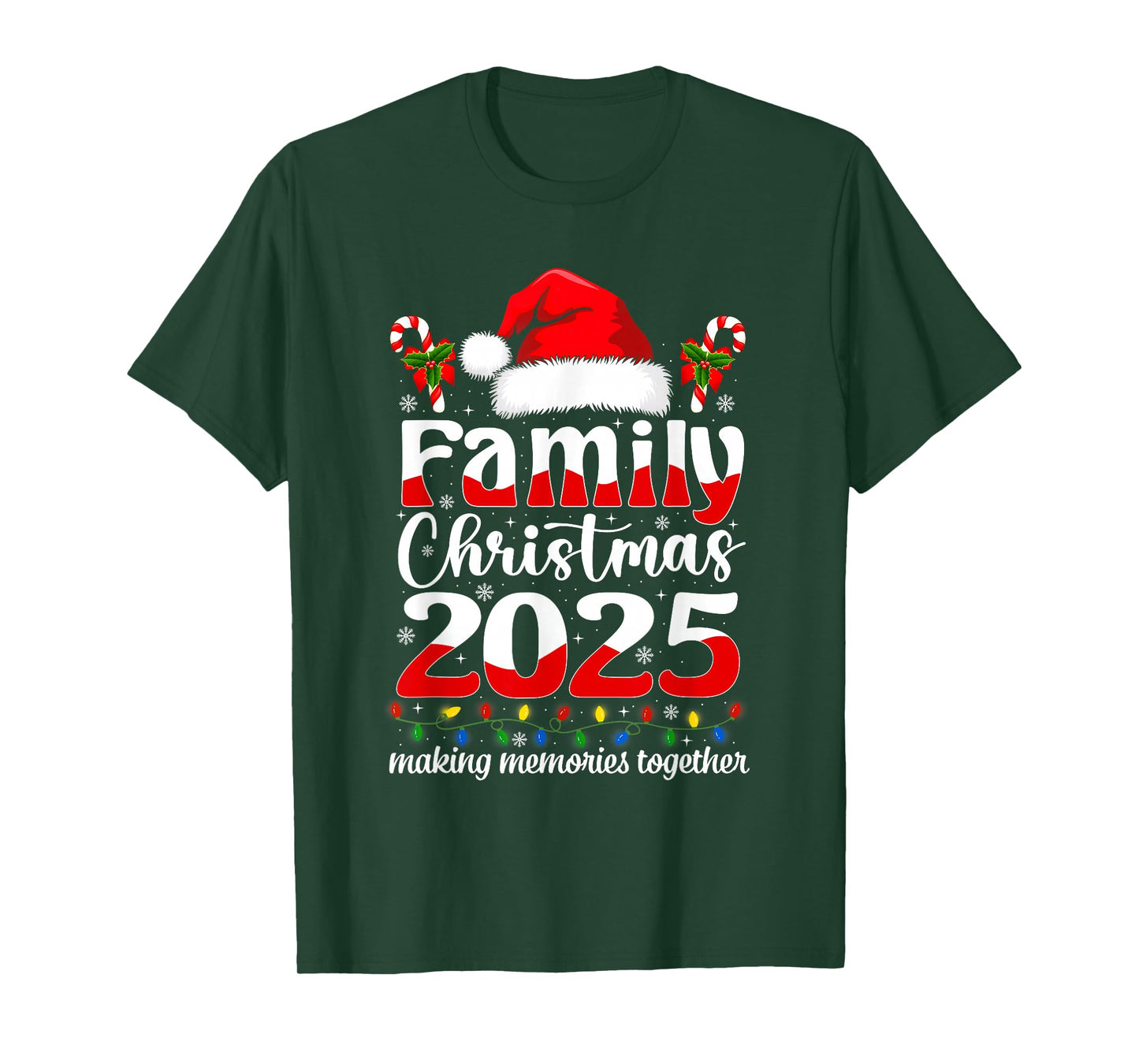 Family Christmas 2025 Matching Family Christmas Xmas Squad T-Shirt