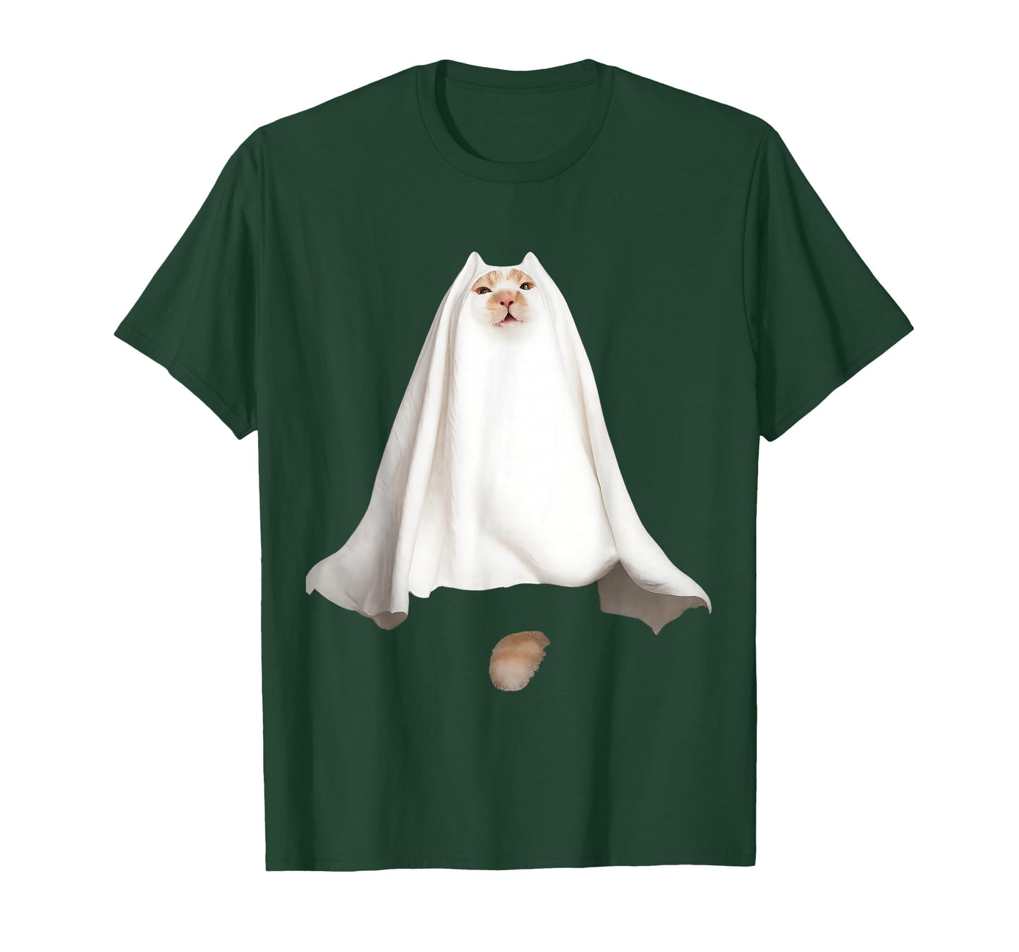 Cute Funny Wizard Cat Halloween Ghost Weird Kitten Cat Meme T-Shirt