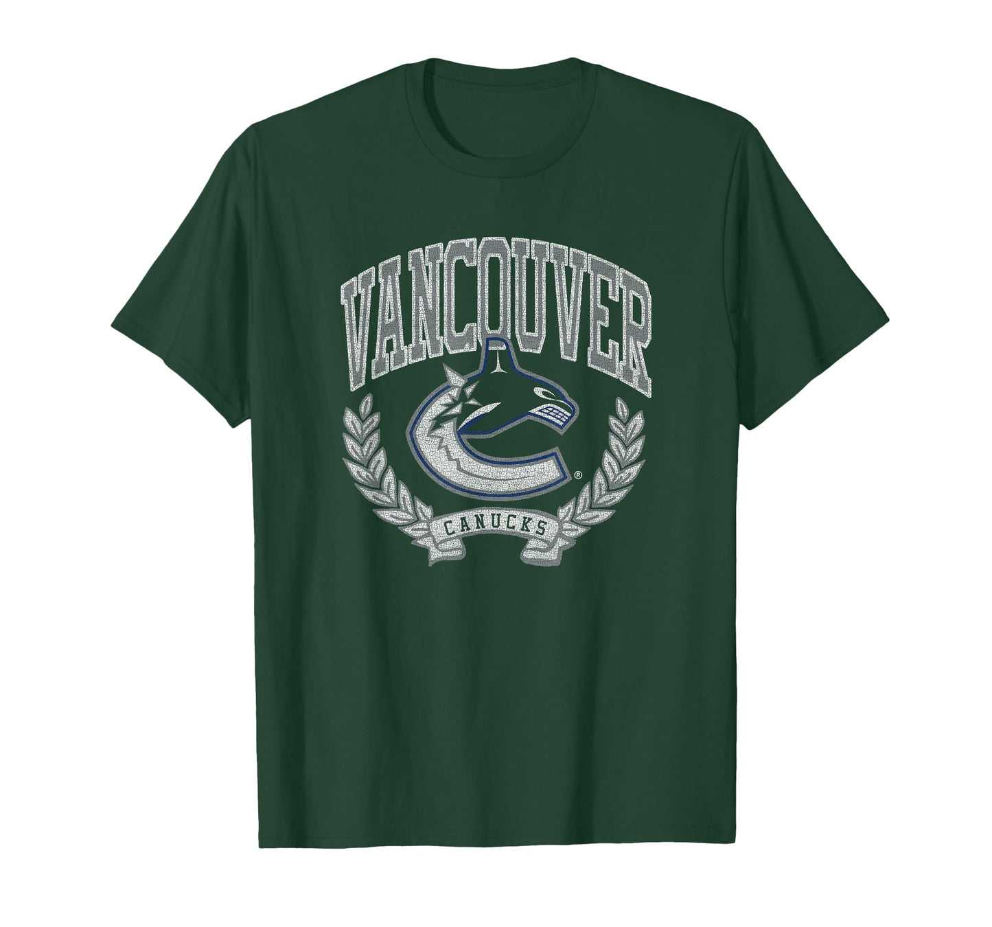 Vancouver Canucks Vintage Victory Navy Officially Licensed T-Shirt