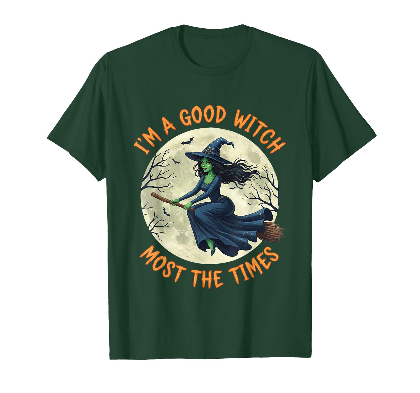 Halloween Scary Witch I'm A Good Witch T-Shirt