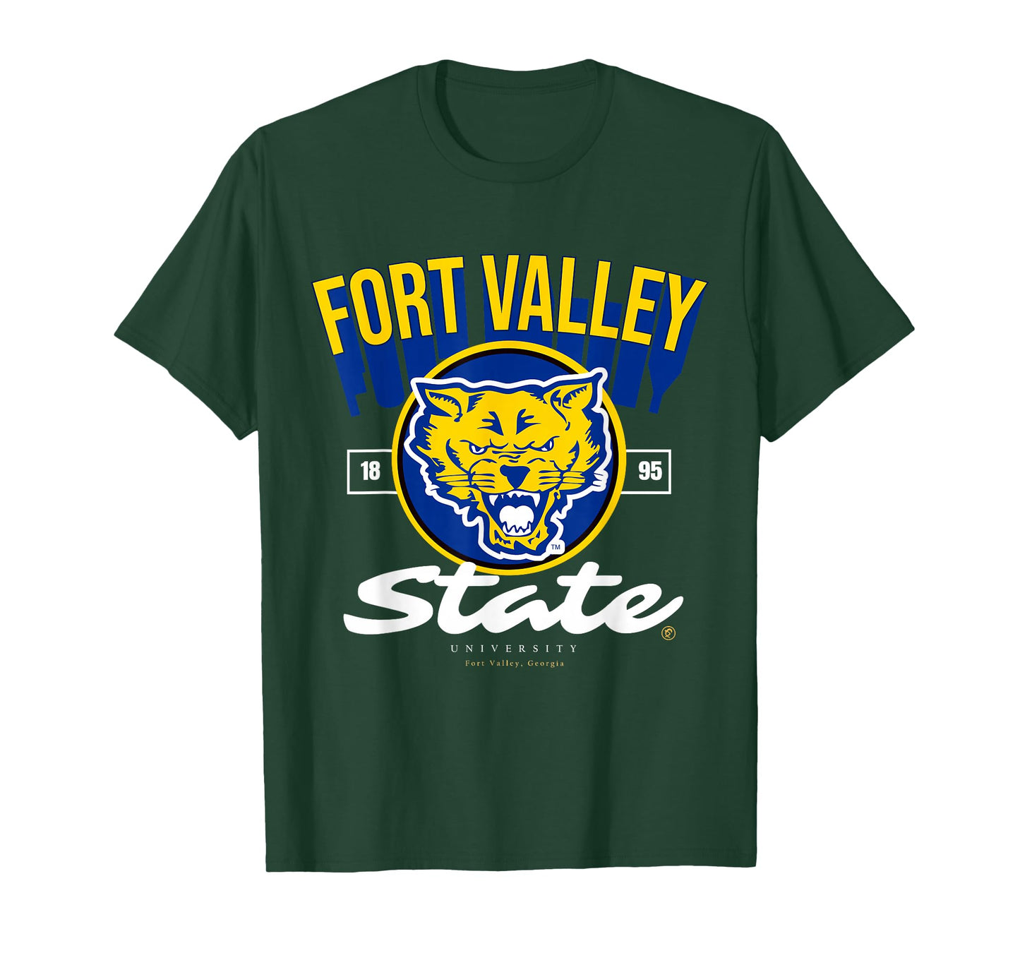 The Yard - Fort Valley State University - FVSU Fade HBCU T-Shirt