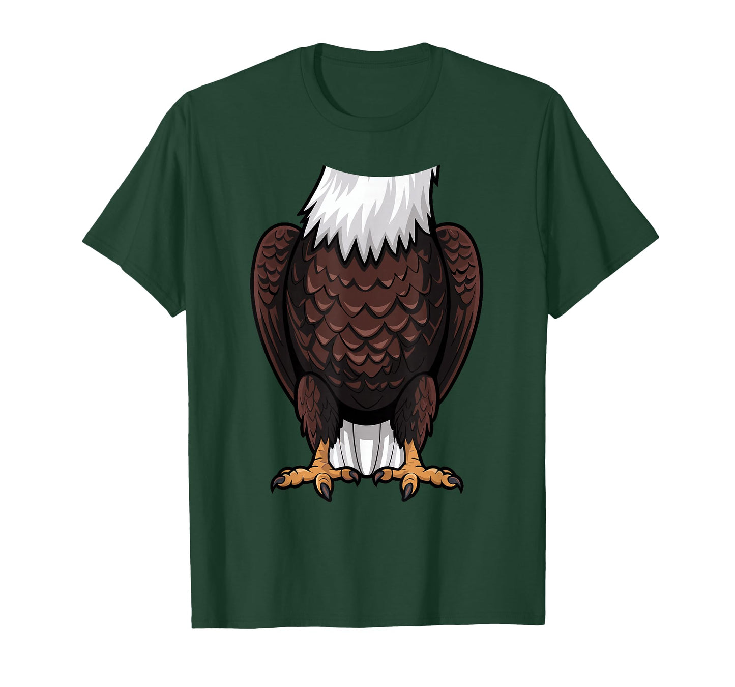 Bald Eagle Halloween Outfit Funny Simple Kids Costume Idea T-Shirt