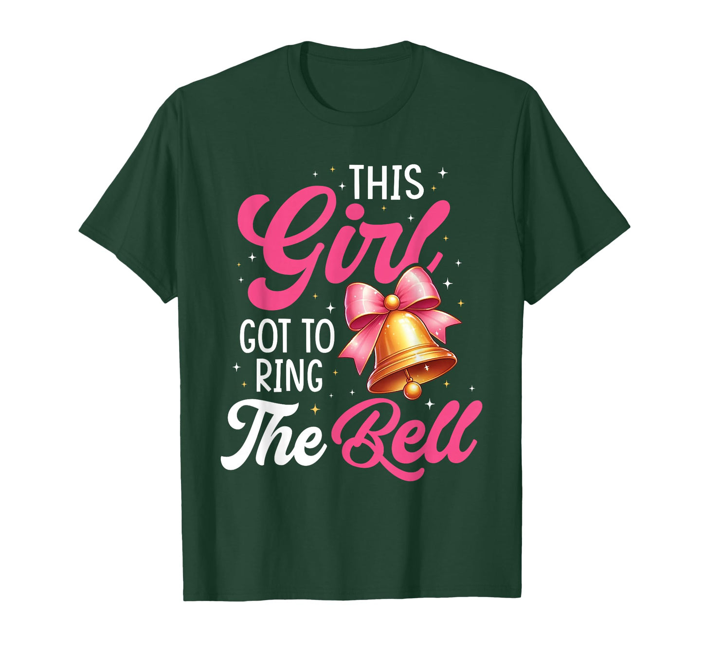 This Girl Got To Ring, The Bell Cute Bell Last Chemo Cancer T-Shirt