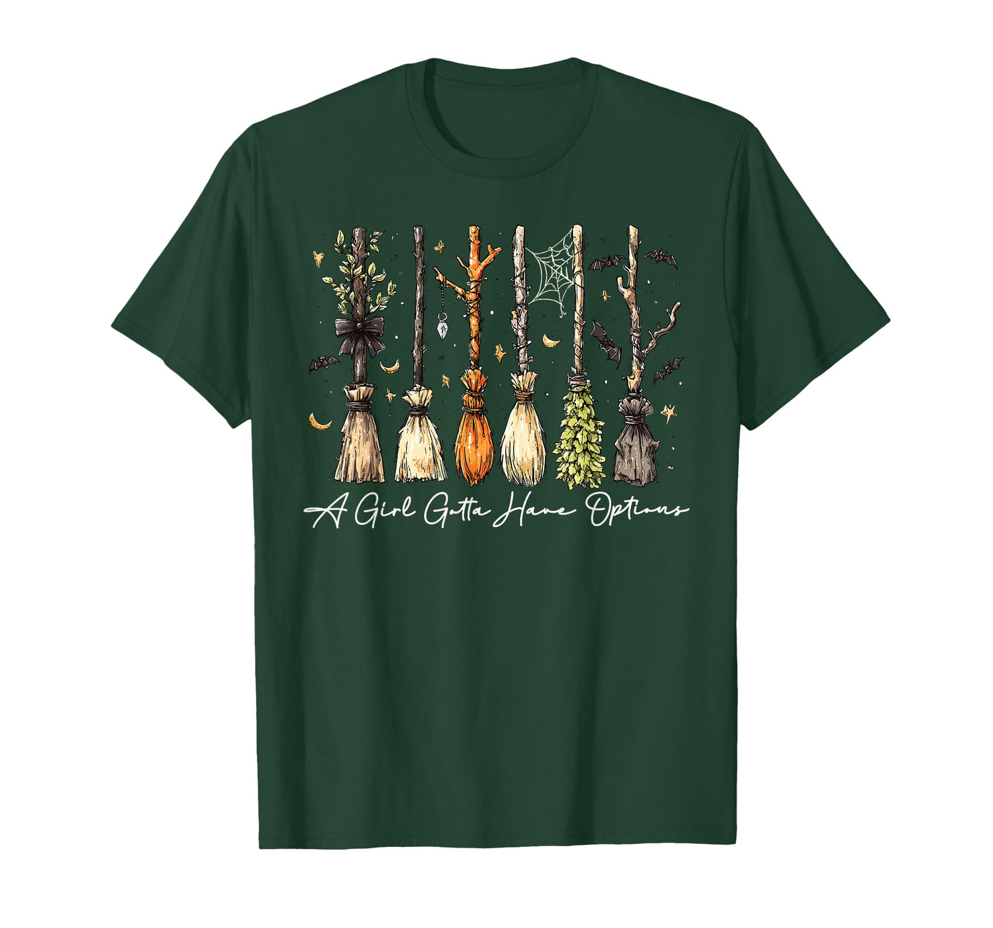 A Girl Gotta Have Options Witches Feeling Witchy Halloween T-Shirt