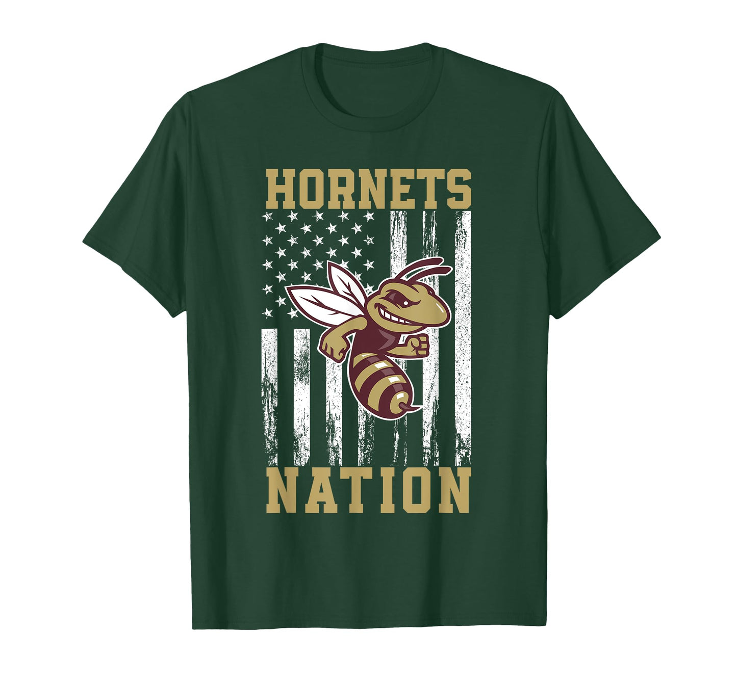 Licking Heights Hornets Logo Nation HS T-Shirt