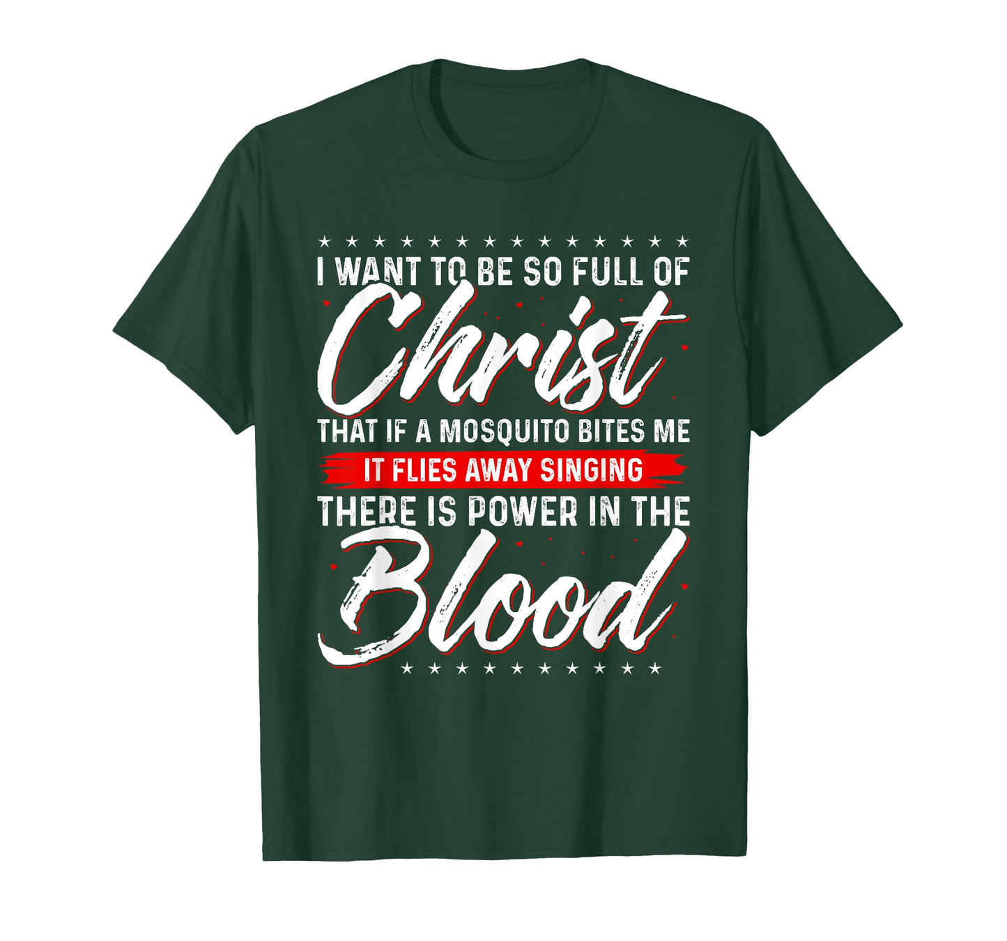 There Is Power In the Blood T Shirt Jesus Shirts T-Shirt