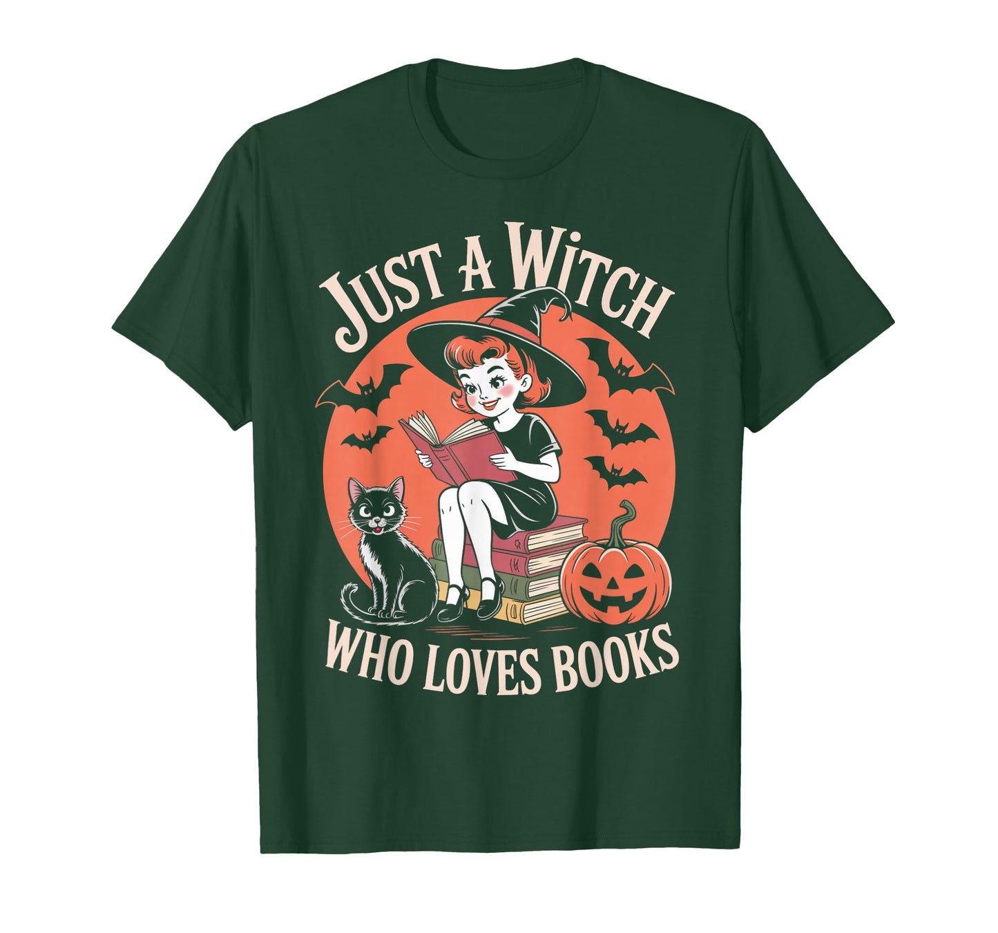 Witches Bookish Witch Who Loves Book Reader Reading T-Shirt
