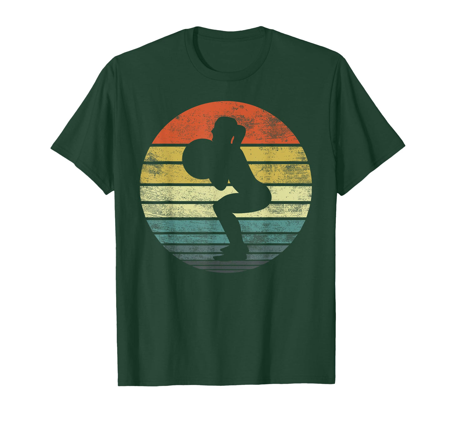 Powerlifting Gifts Weightlifting Retro Vintage Fitness Gym T-Shirt