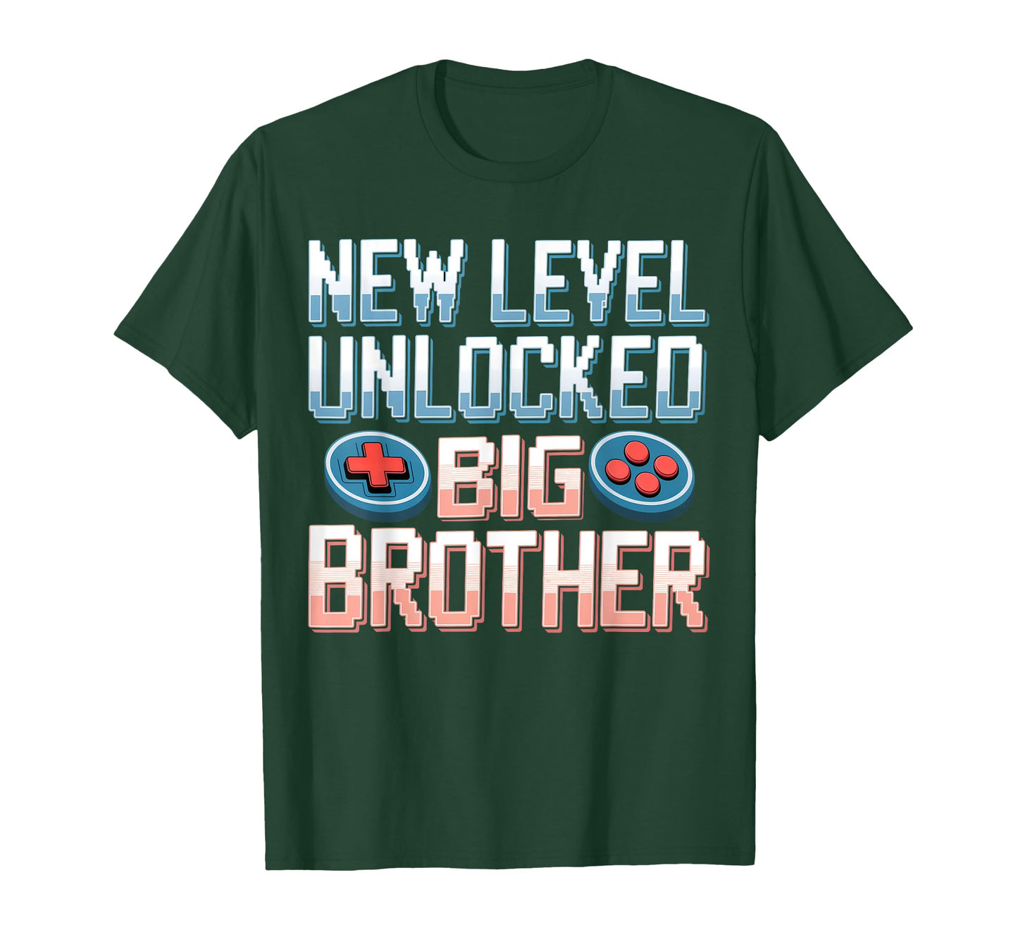 New Level Unlocked Big Brother Loading Funny Gamer Kids T-Shirt
