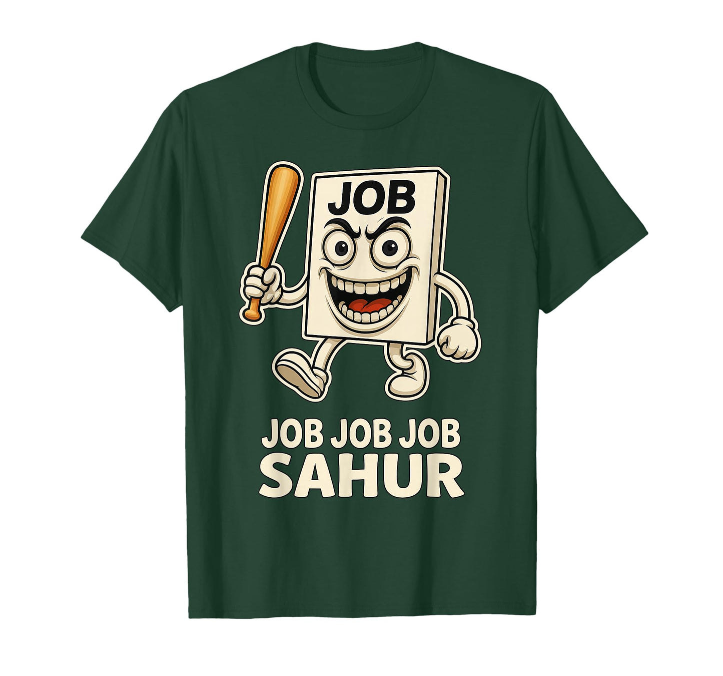 Job Job Job Sahur - Funny Tung Sahur Brain Rot Kids Meme T-Shirt