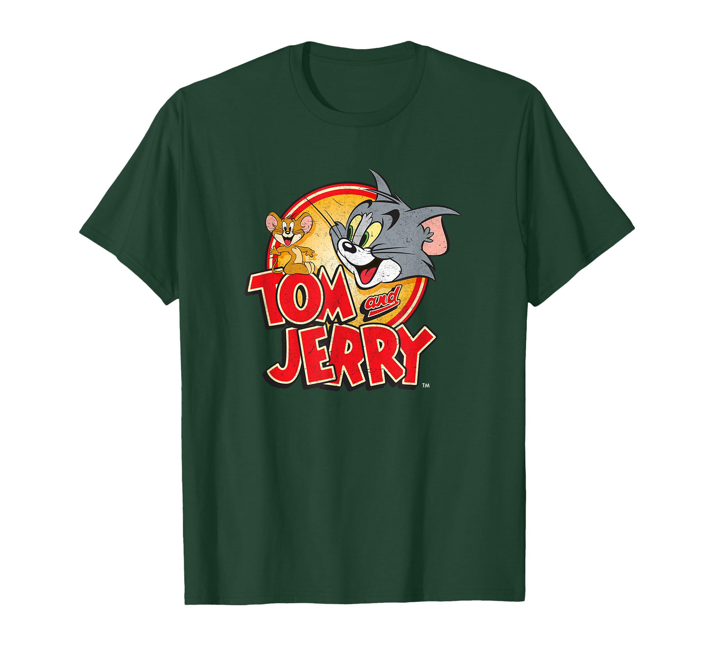 Tom and Jerry Vintage Graphic PAPL2328 T-Shirt