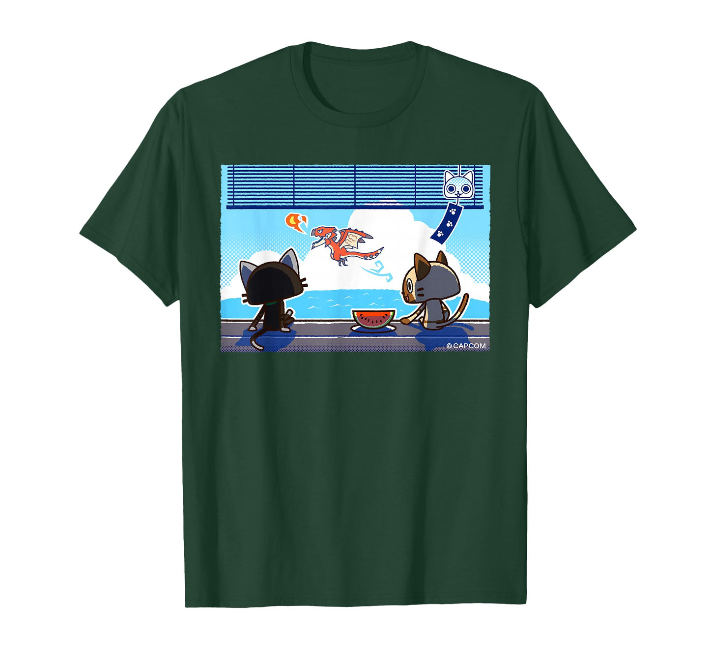 Monster Hunter Felyne & Melynx Holiday T-Shirt