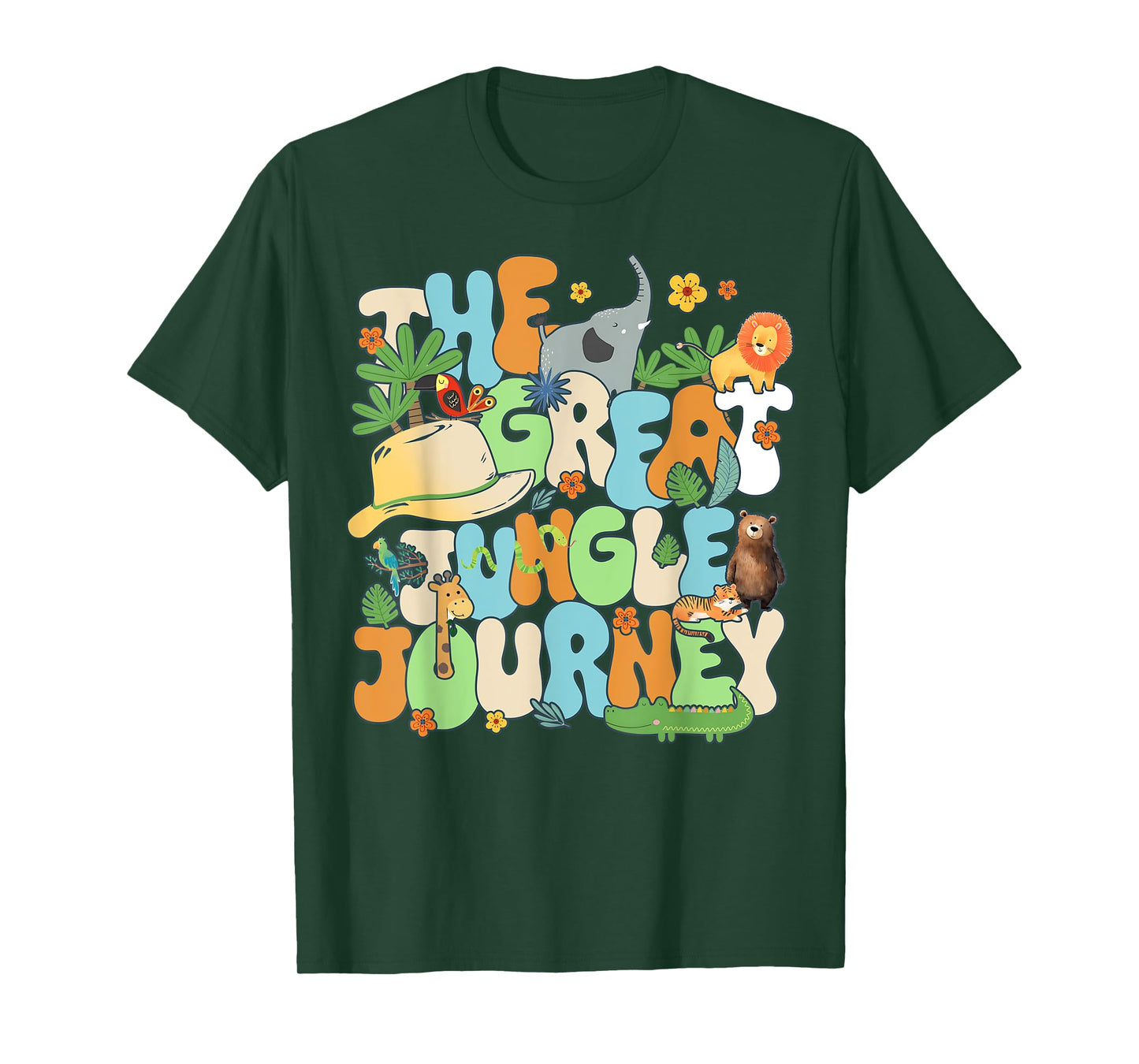 The Great Jungle Journey VBS 2025 Summer Bible Camp T-Shirt