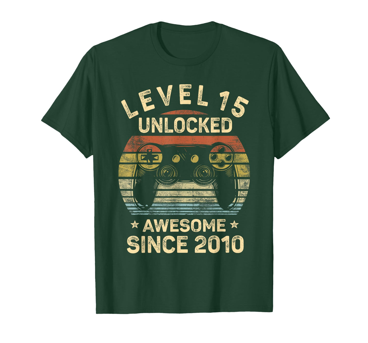 Level 15 Unlocked 15th Birthday 15 Year Old Gifts Gamer Bday T-Shirt