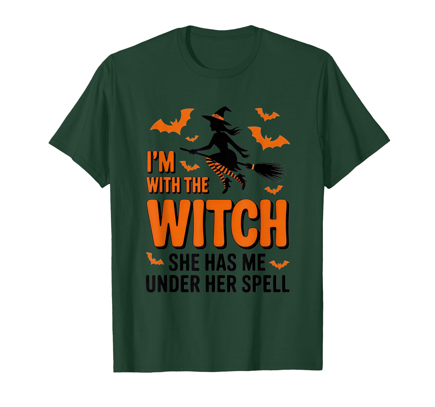 I'm with The Witch Halloween Fun for Witch Lovers and T-Shirt