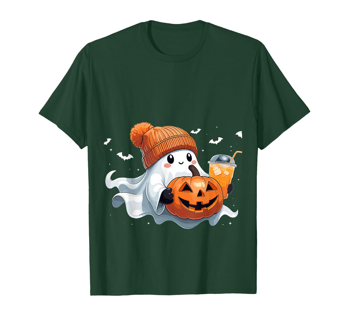 Cute Ghost Halloween Costume Funny Spooky Season T-Shirt