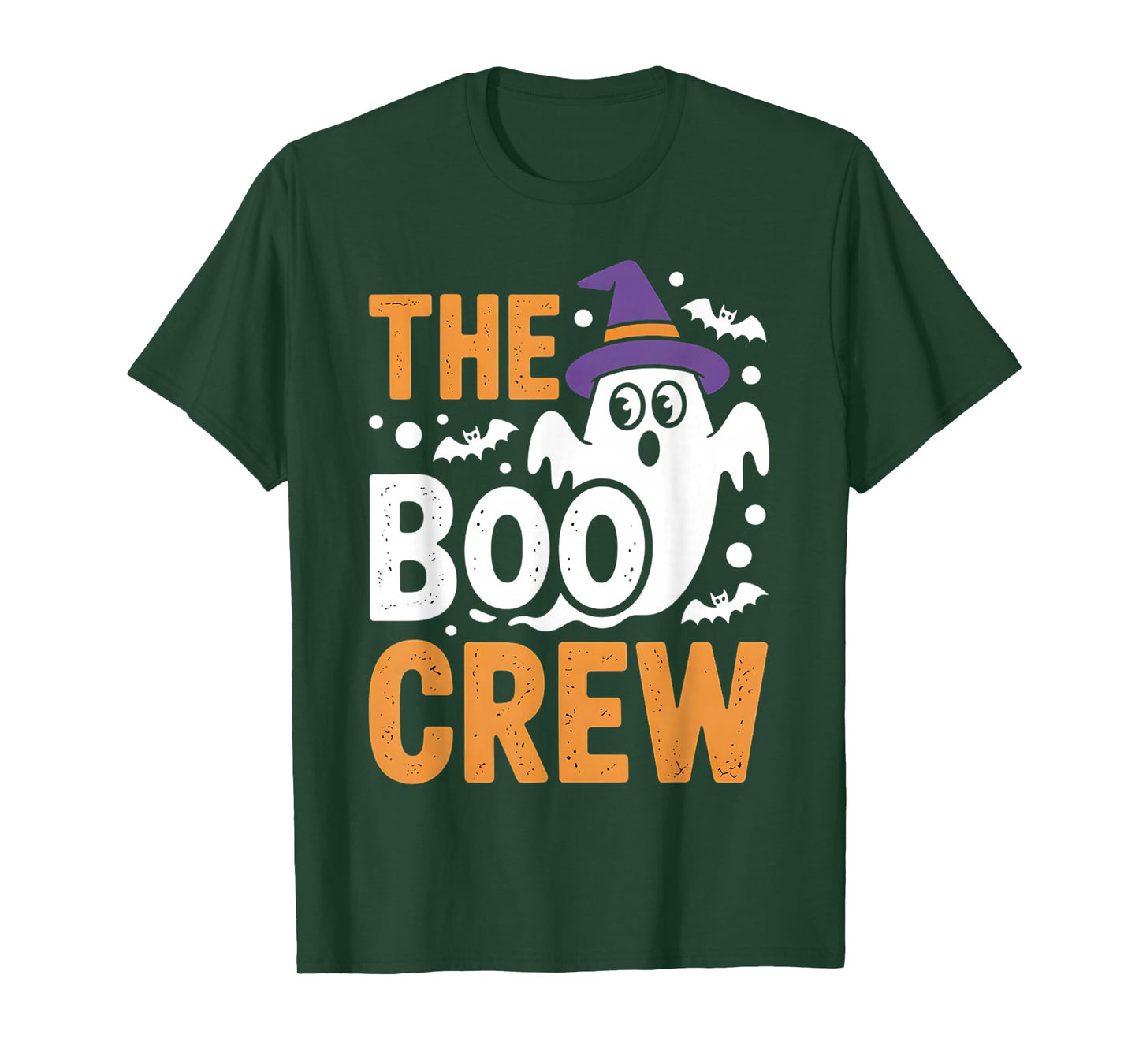 Halloween Ghost The Boo Crew Costume Matching Women Gifts T-Shirt