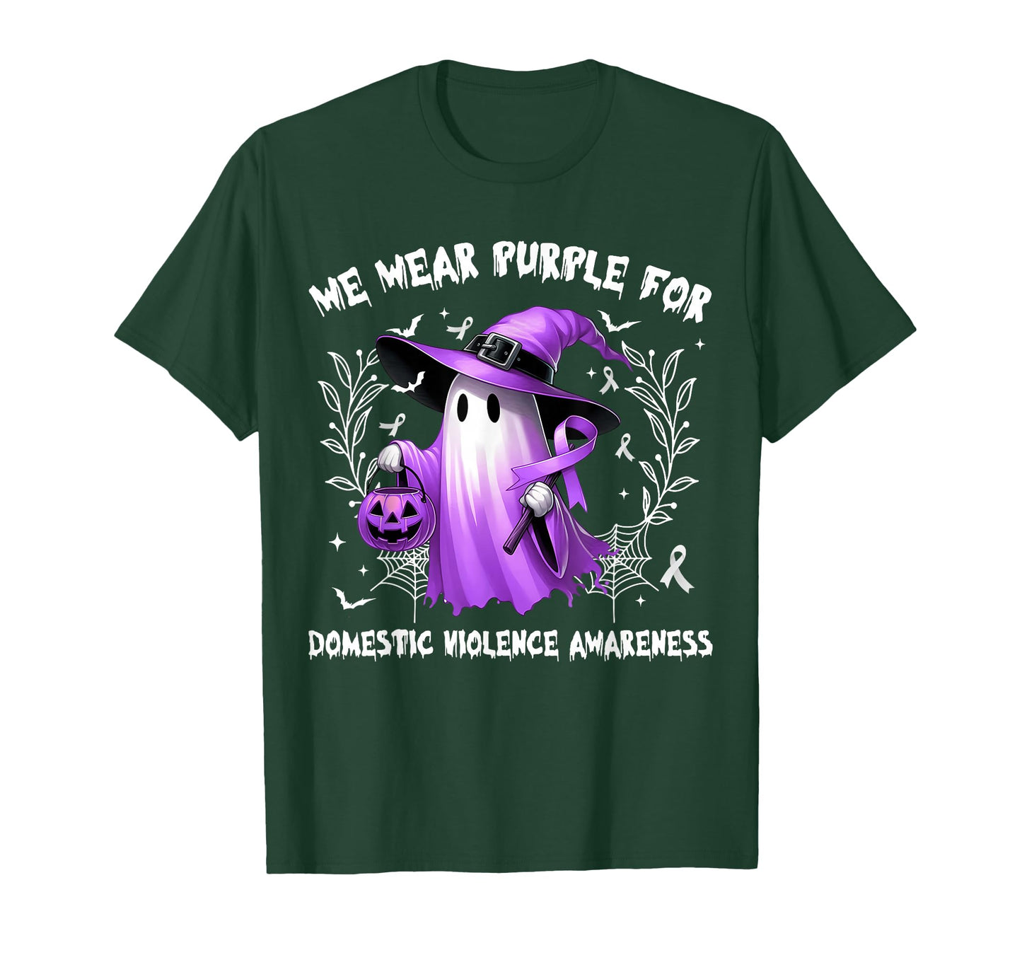 We Wear Purple for Domestic Violence Awareness Costume T-Shirt