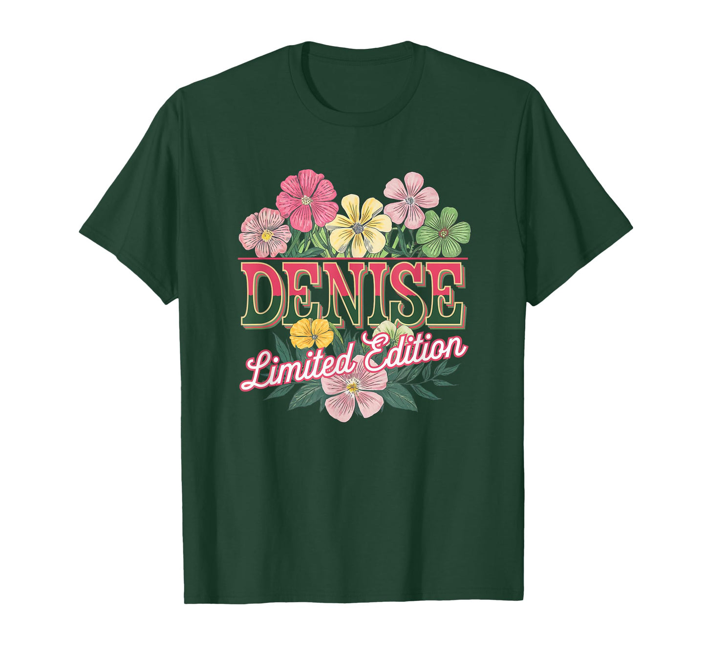 Denise Limited Edition Vintage Custom Name Wife Grandma T-Shirt