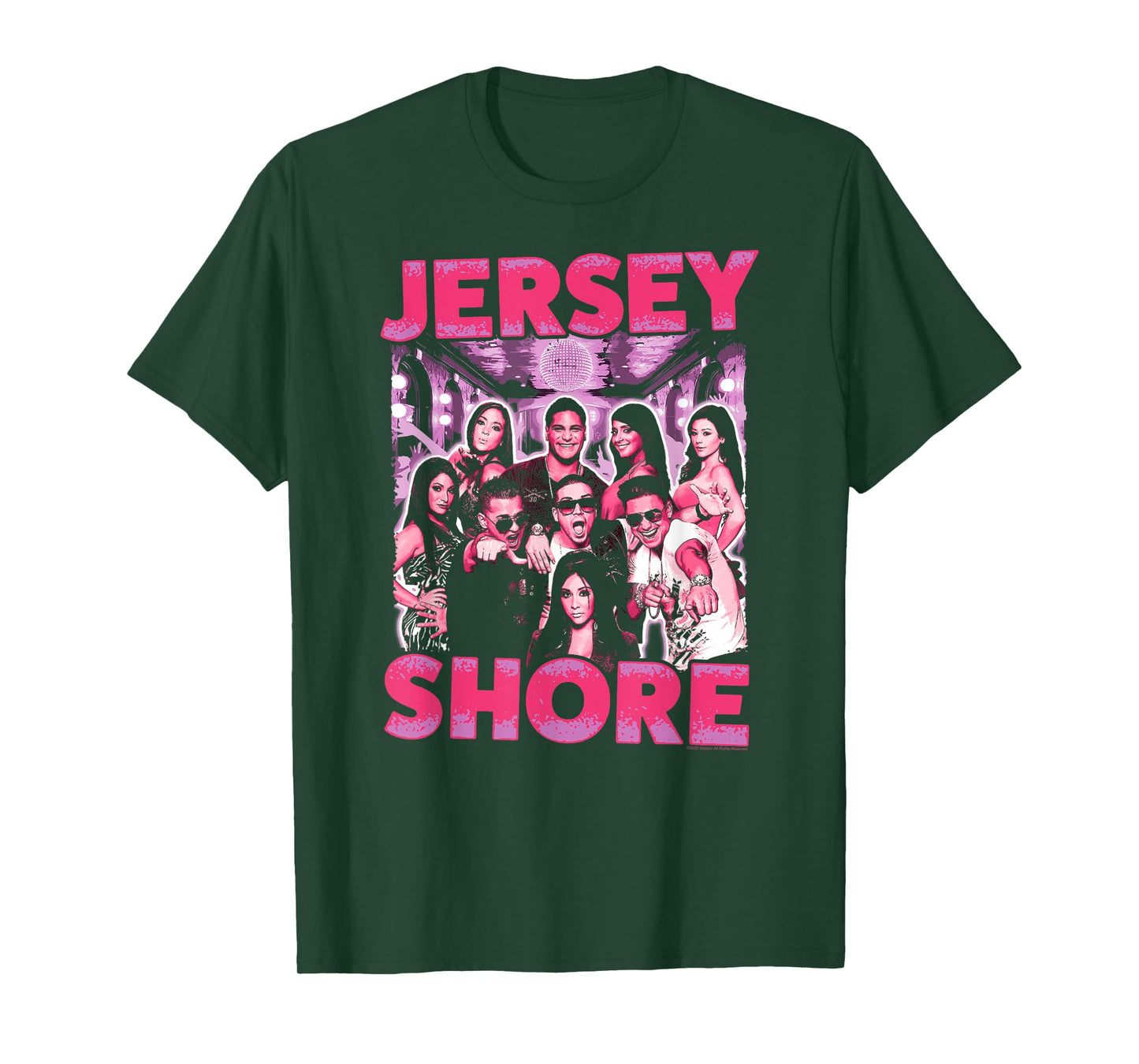Jersey Shore Cast Hits the Club Reality TV Show T-Shirt