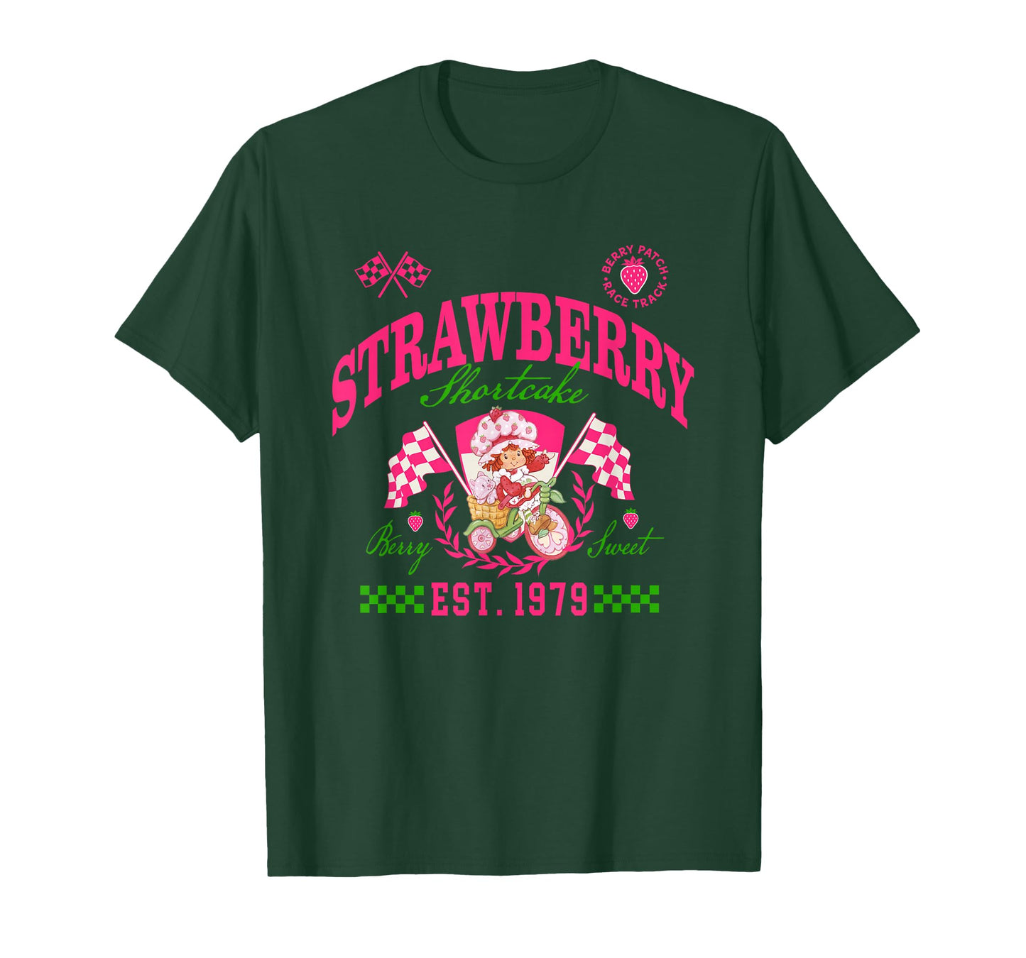 Strawberry Shortcake Berry Sweet Race Track Est. 1979 T-Shirt