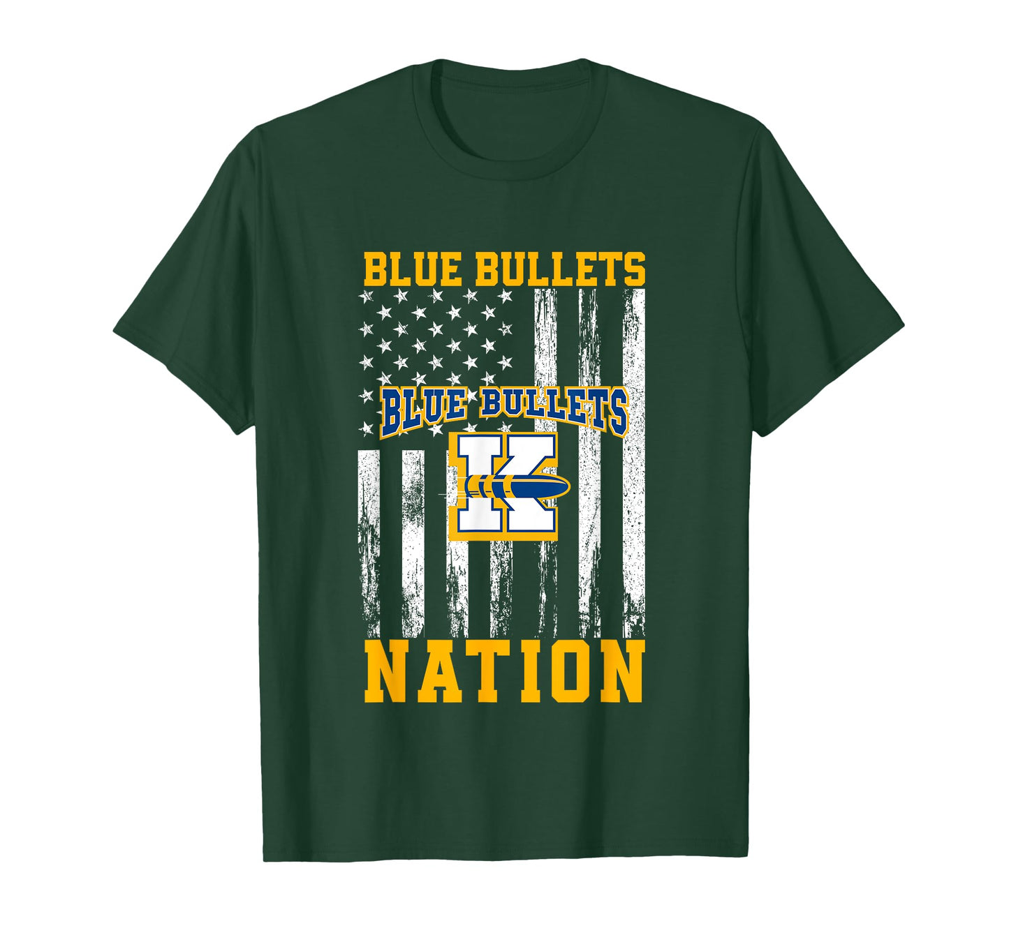 Knoxville Blue Bullets Logo Nation HS T-Shirt