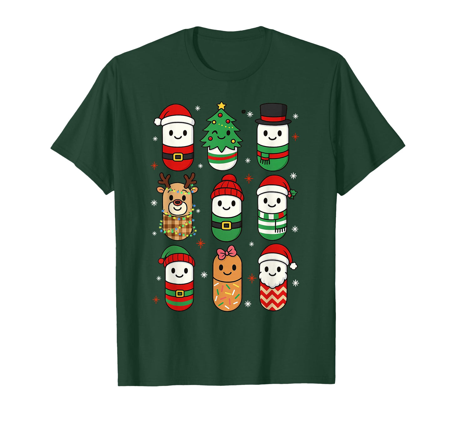 Pharmacy Christmas Xmas Vibes Pharmacist Pharm Tech T-Shirt