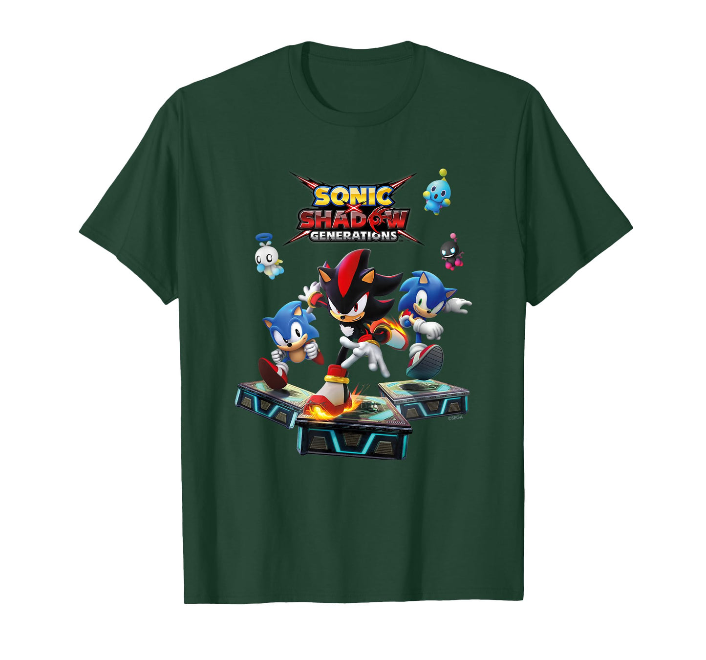 Sonic the Hedgehog, Sonic X Shadow Generations - Key Art T-Shirt