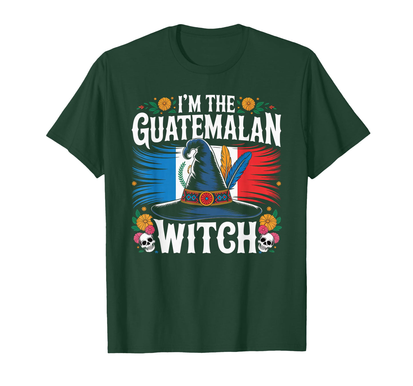I'm The Guatemalan Witch Guatemala Easy Halloween Costume T-Shirt