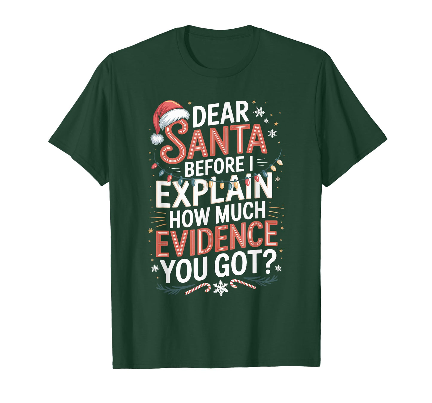 Funny Christmas Humor Pajama Xmas for Men Women Kids T-Shirt