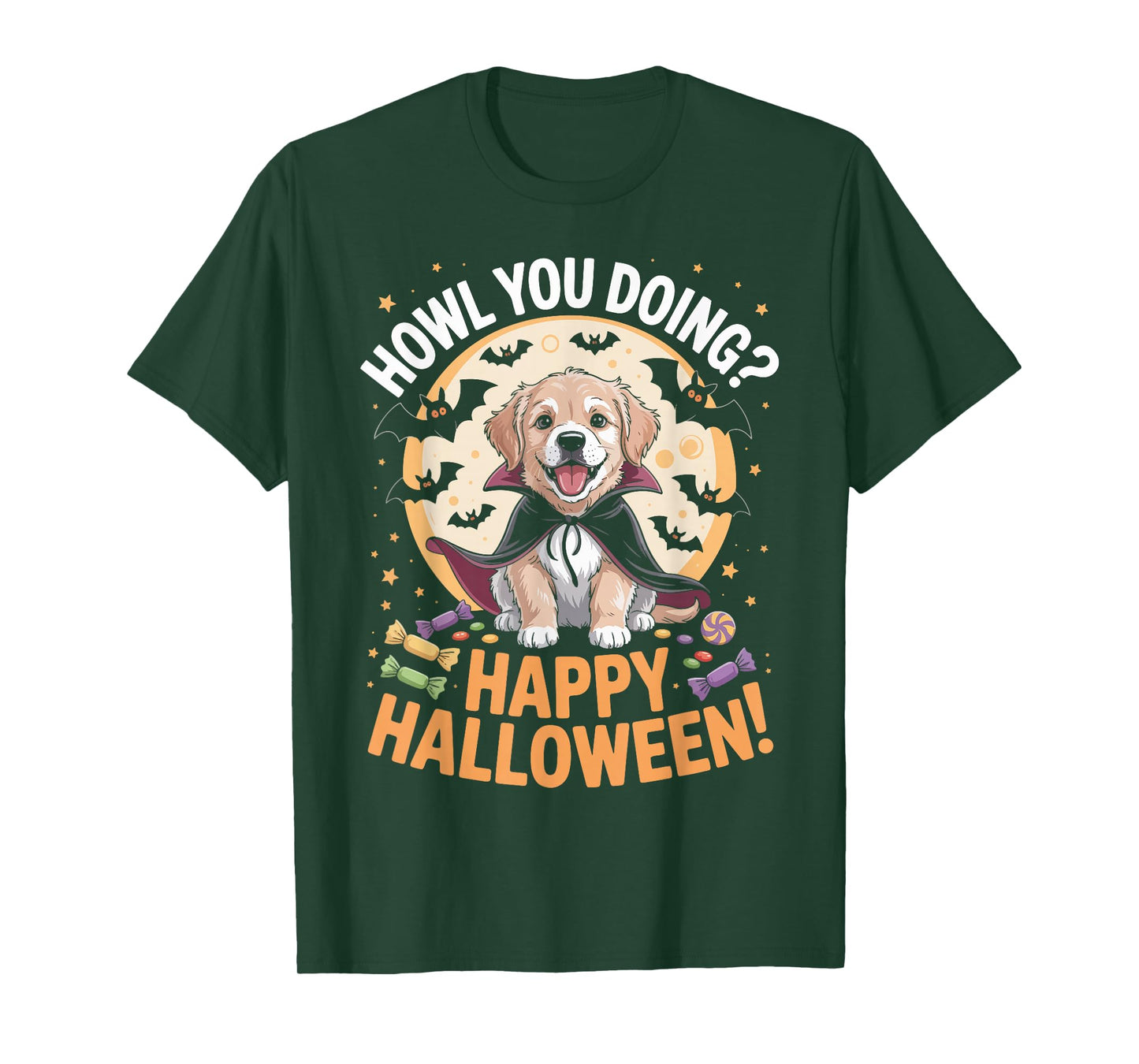 Funny Dog Halloween T-Shirt