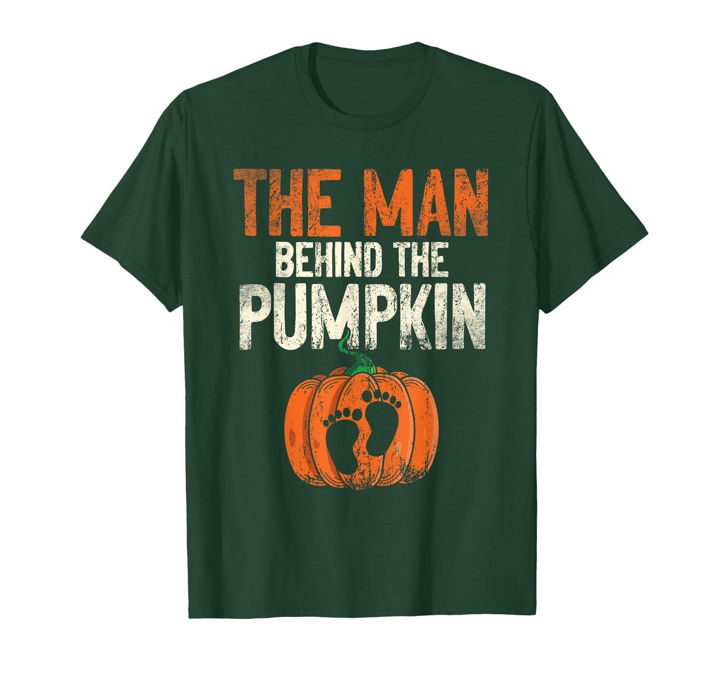 Halloween Pregnancy Announcement The Man Behind The Pumpkin T-Shirt