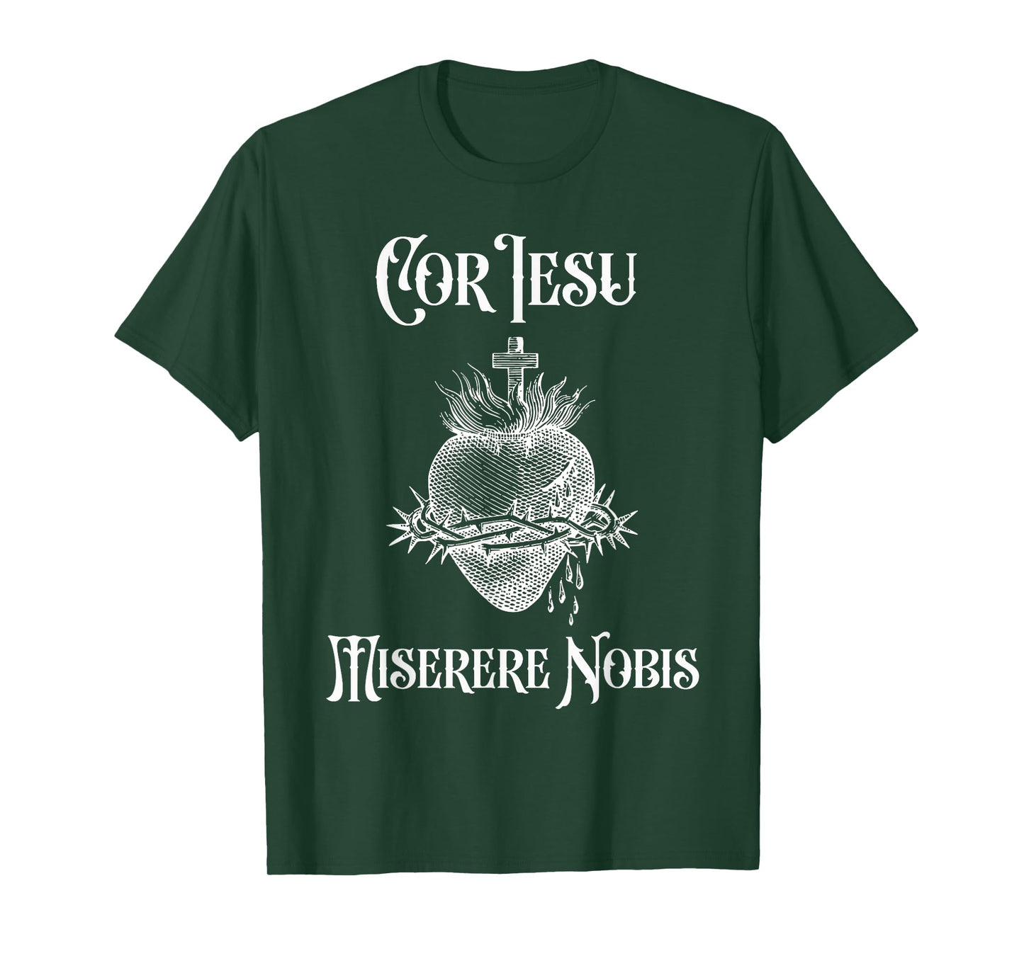 Jesus Sacred Heart Catholic Religious Christ Jesus Lover T-Shirt