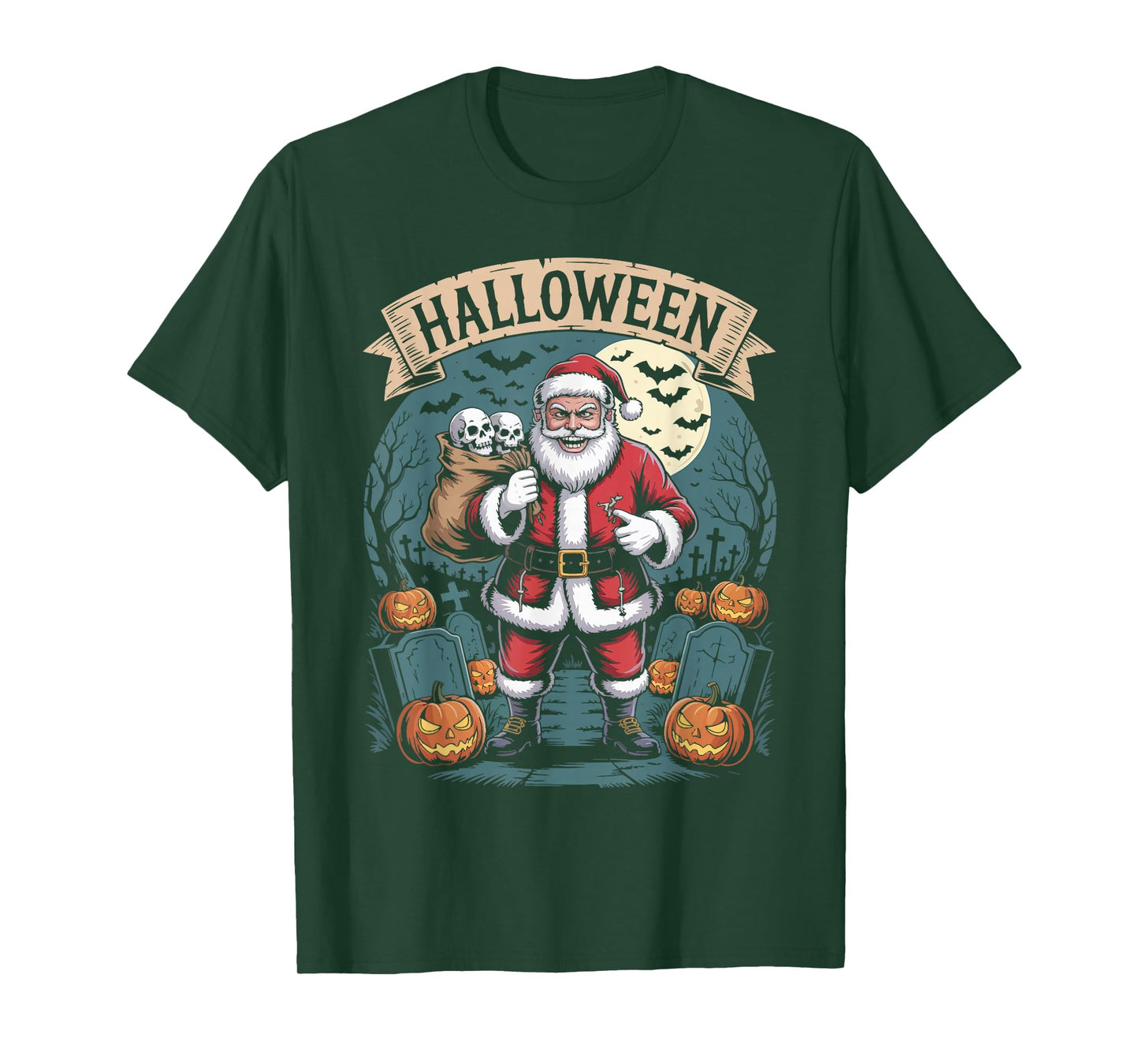 Funny Pumpkin Halloween T-Shirt