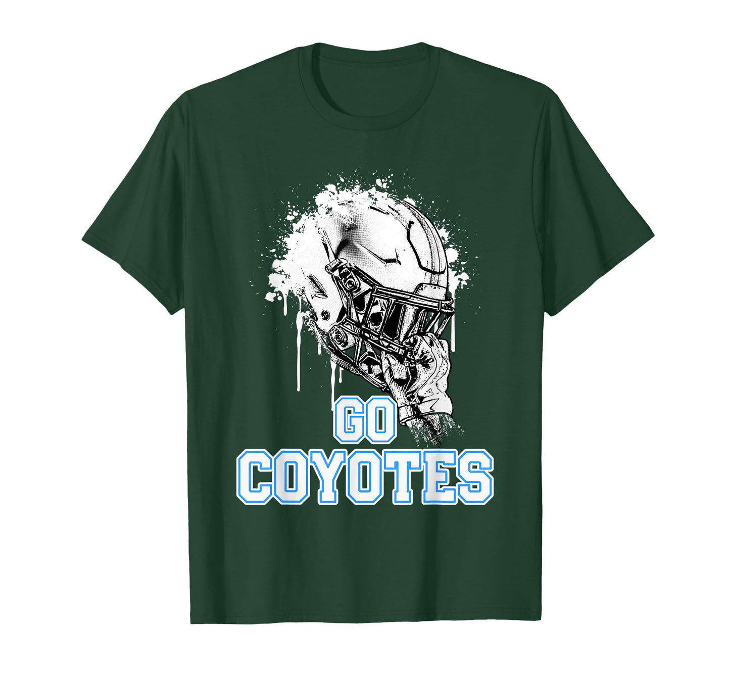 Clarksburg Coyotes Rising Helmet GO! T-Shirt