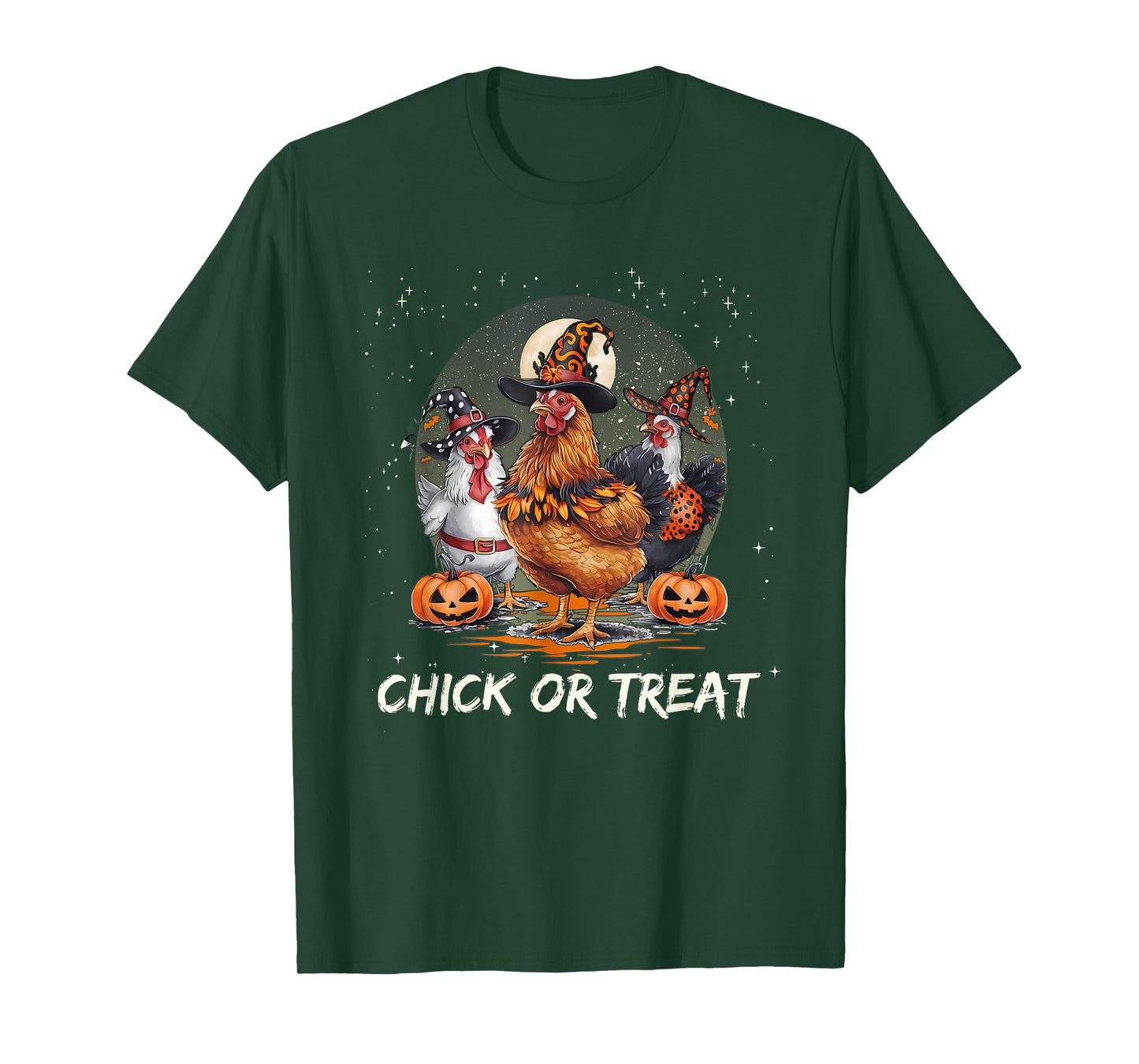 Tonight We Fly Funny Chicken Spooky Season Farm Halloween T-Shirt