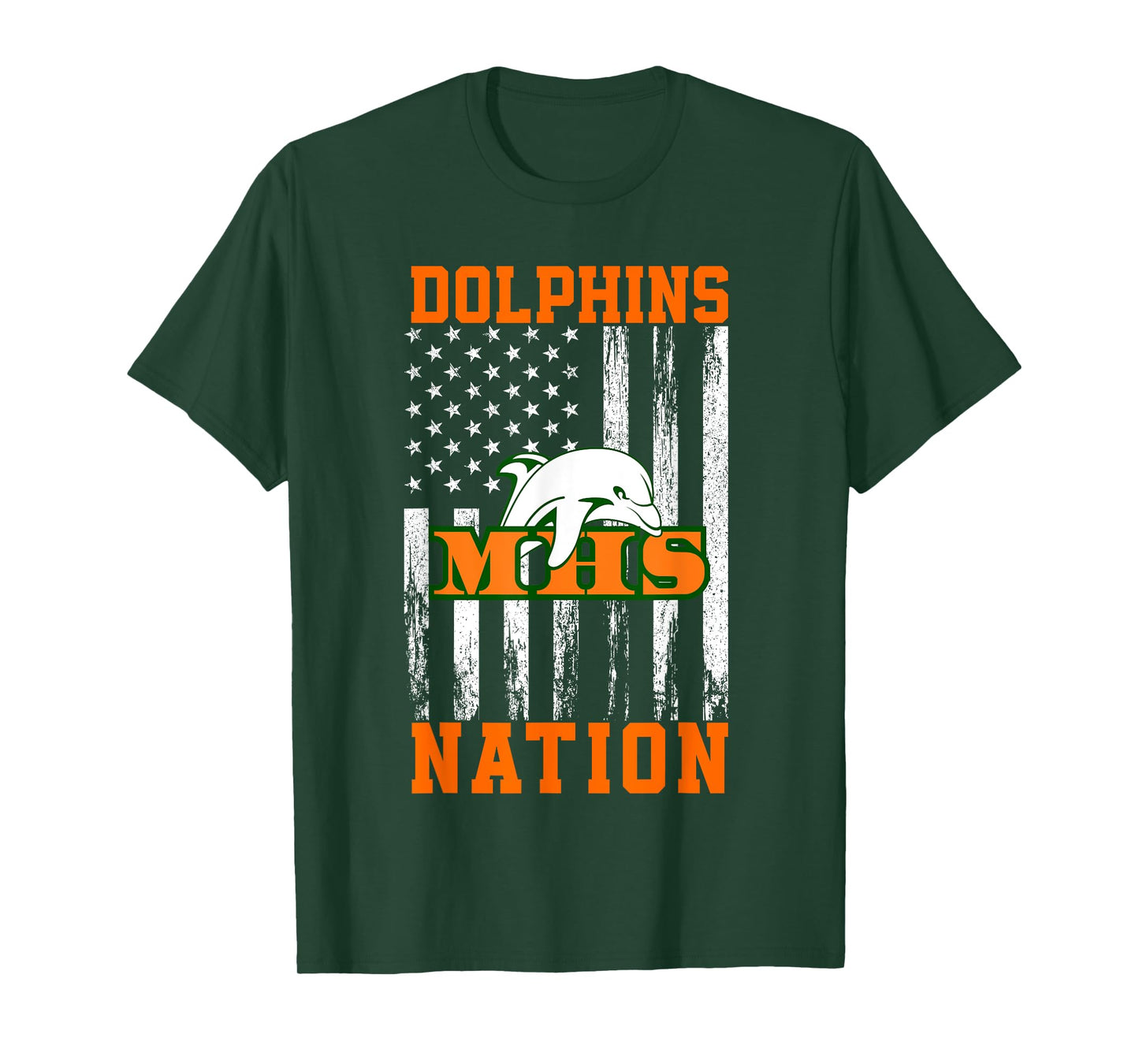 Mosley Dolphins Logo Nation HS T-Shirt