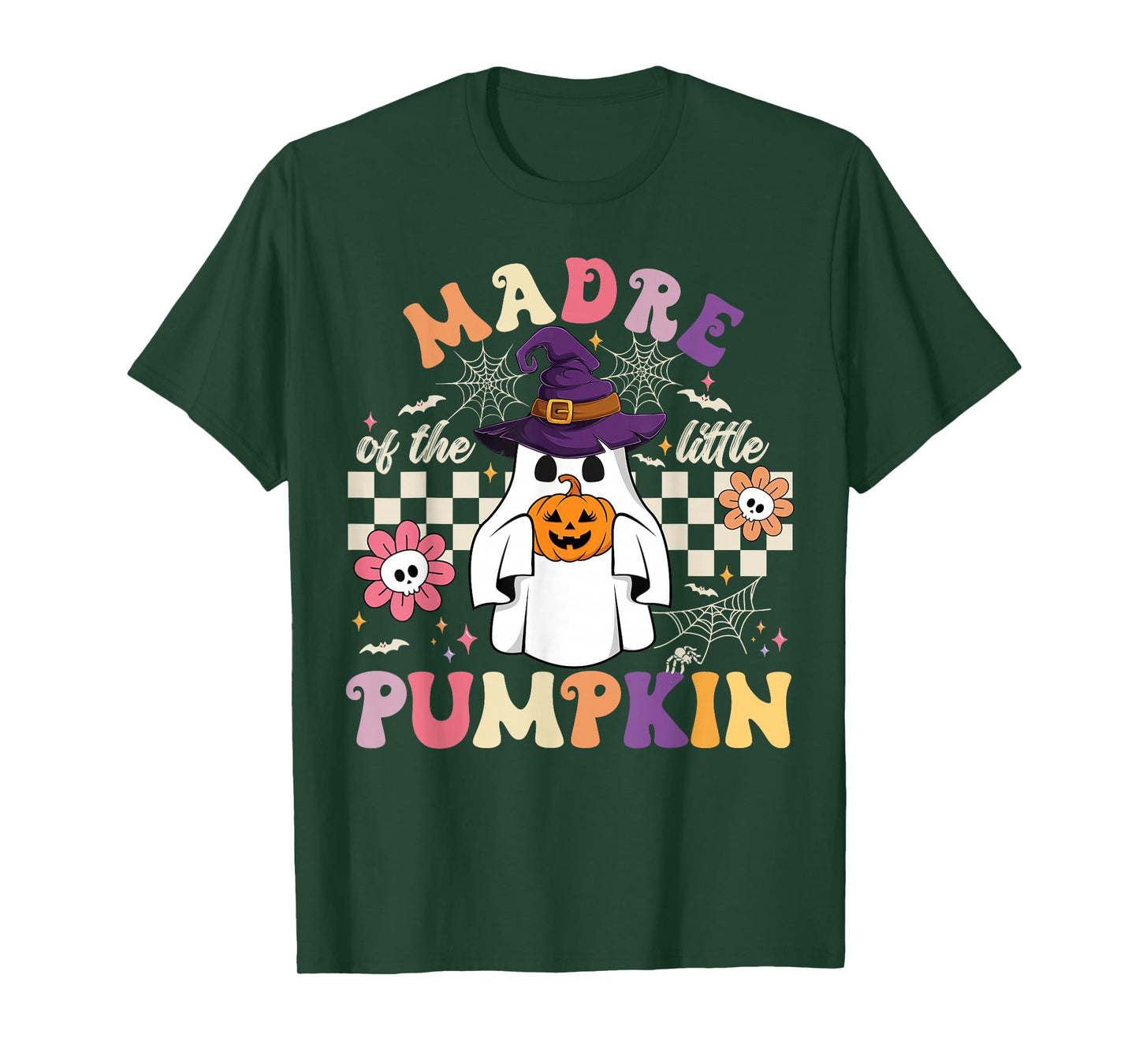 Madre of The Little Pumpkin Halloween Spooky Ghost T-Shirt