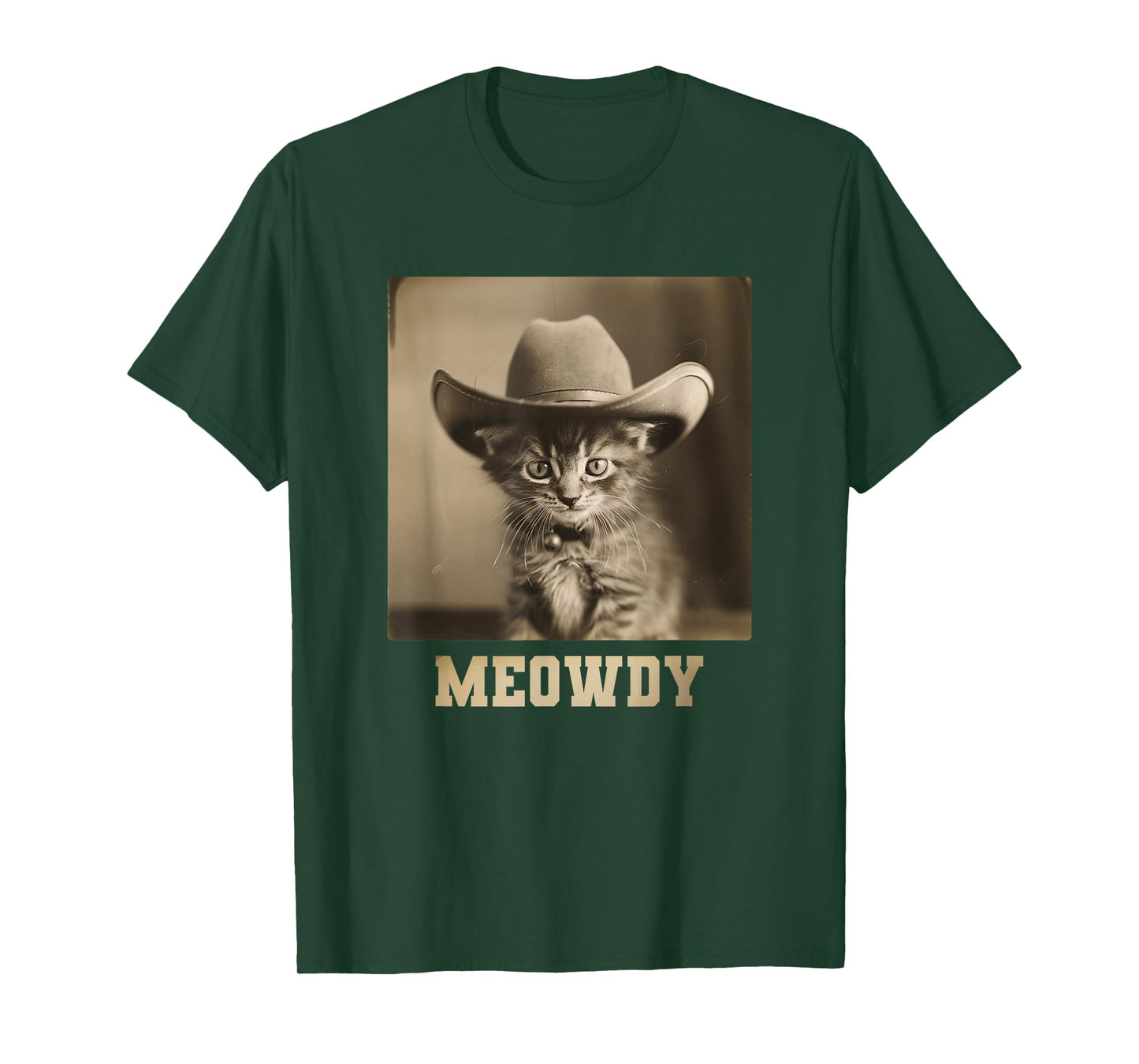 Vintage Meowdy Cat T-Shirt