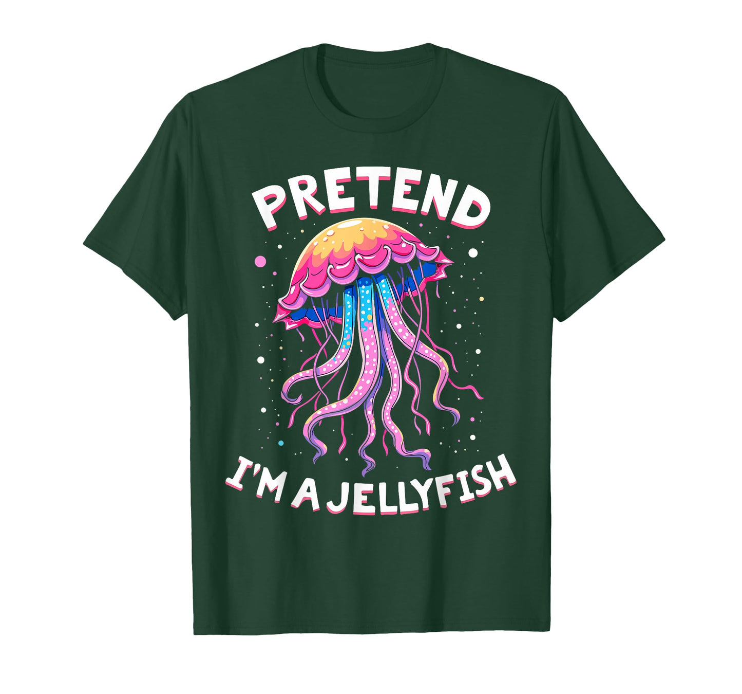 Pretend I'm A Jellyfish Ocean-Themed Costume T-Shirt