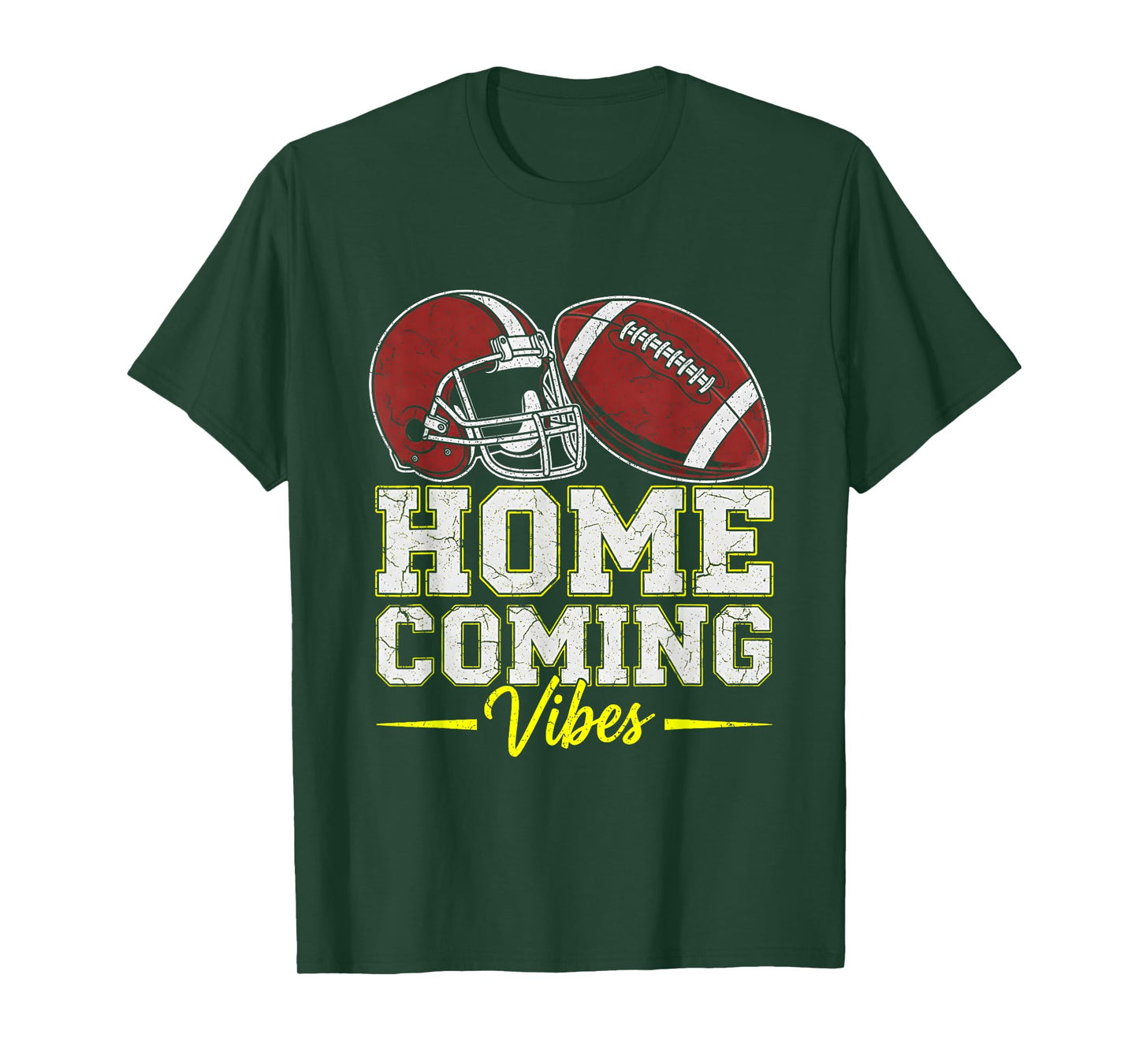 Homecoming Vibes for Teens Football Game Outfits Day School T-Shirt