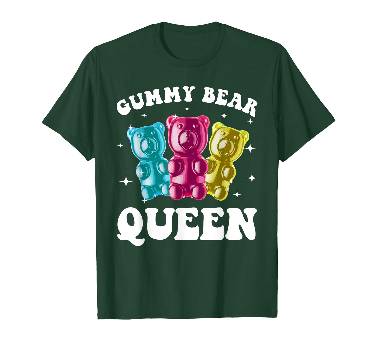 Cute Gummy Bear Art For Women Girls Gummy Bear Lover Gummies T-Shirt