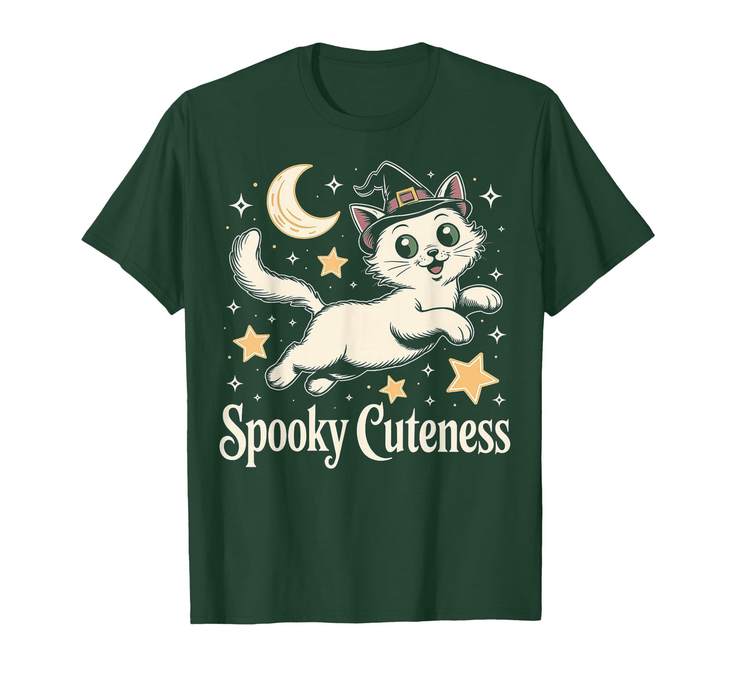 Spooky Cuteness Cat Halloween Magic for Cat Lovers T-Shirt