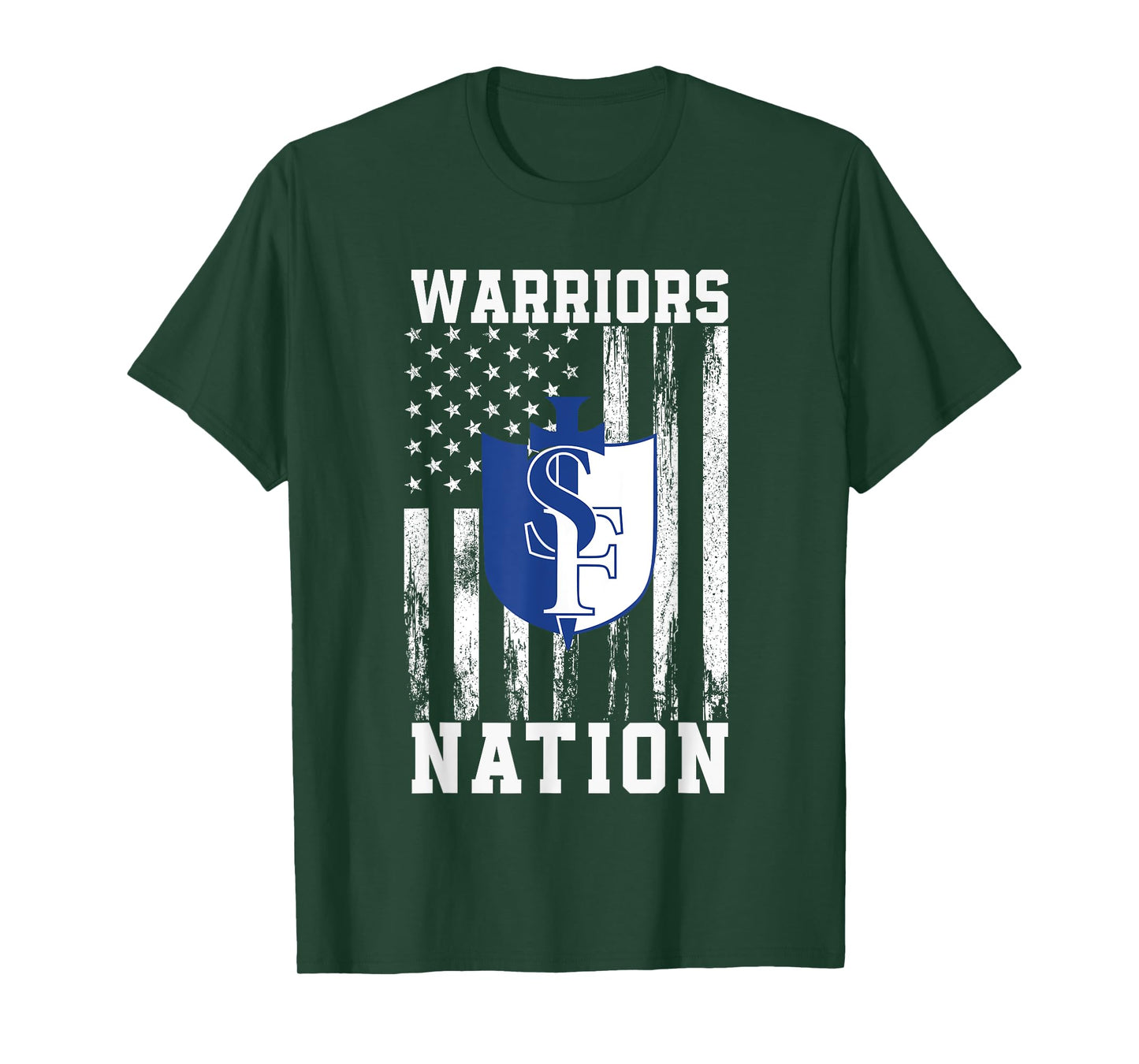 Saint Frederick Warriors Logo Nation HS T-Shirt