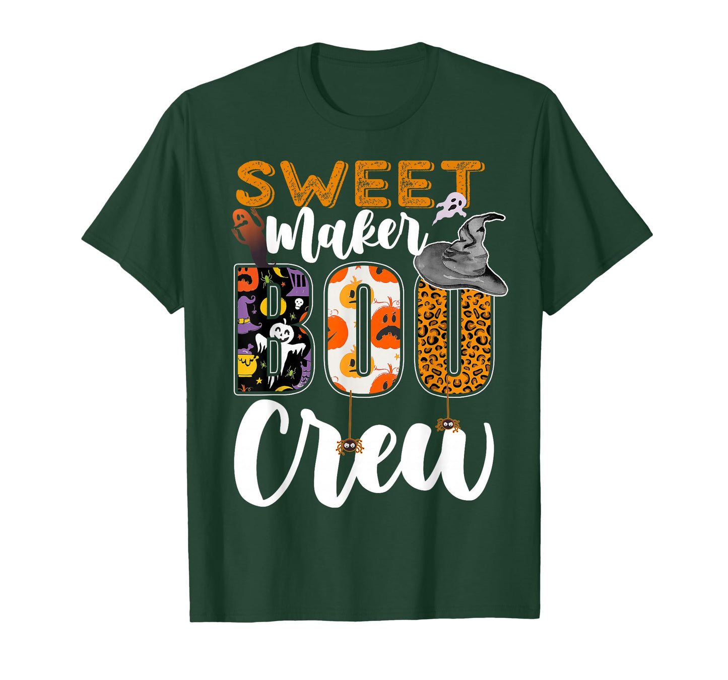 Sweet Maker Boo Crew Halloween Match Candymaker T-Shirt