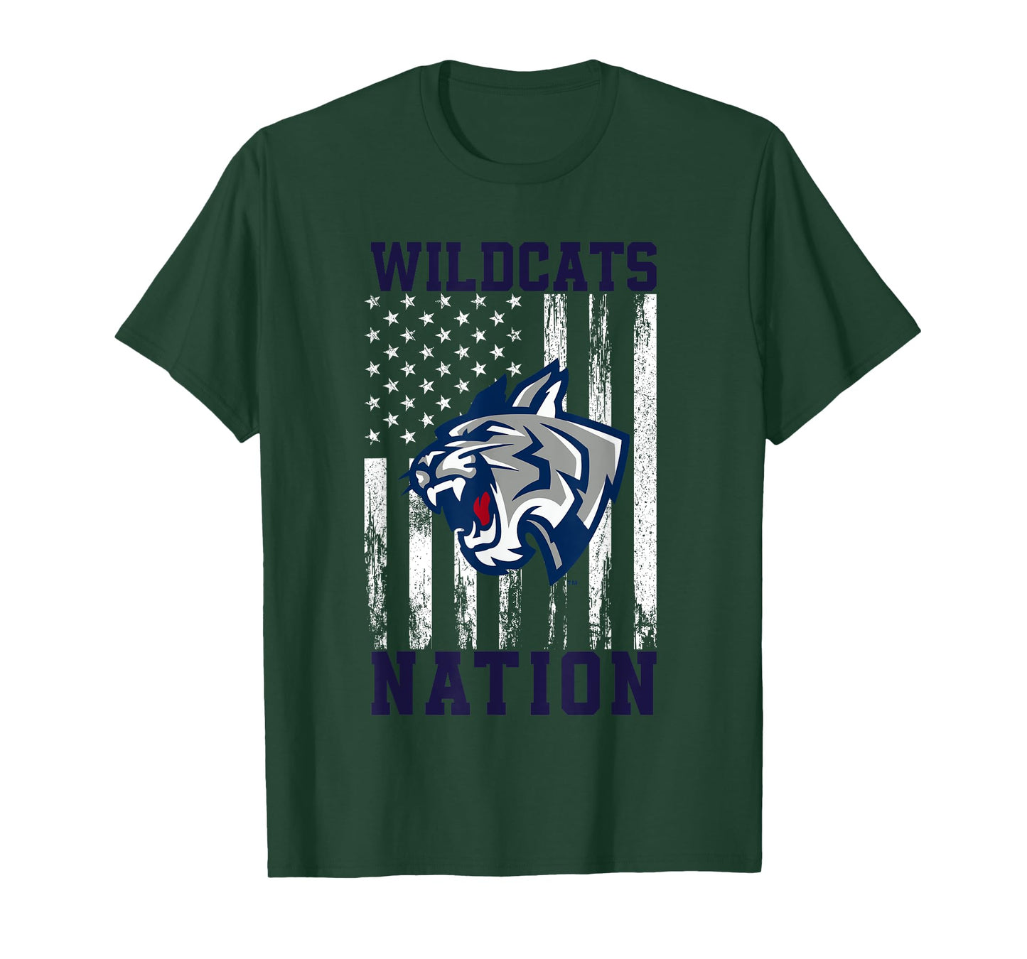Woodland Wildcats Logo Nation HS T-Shirt