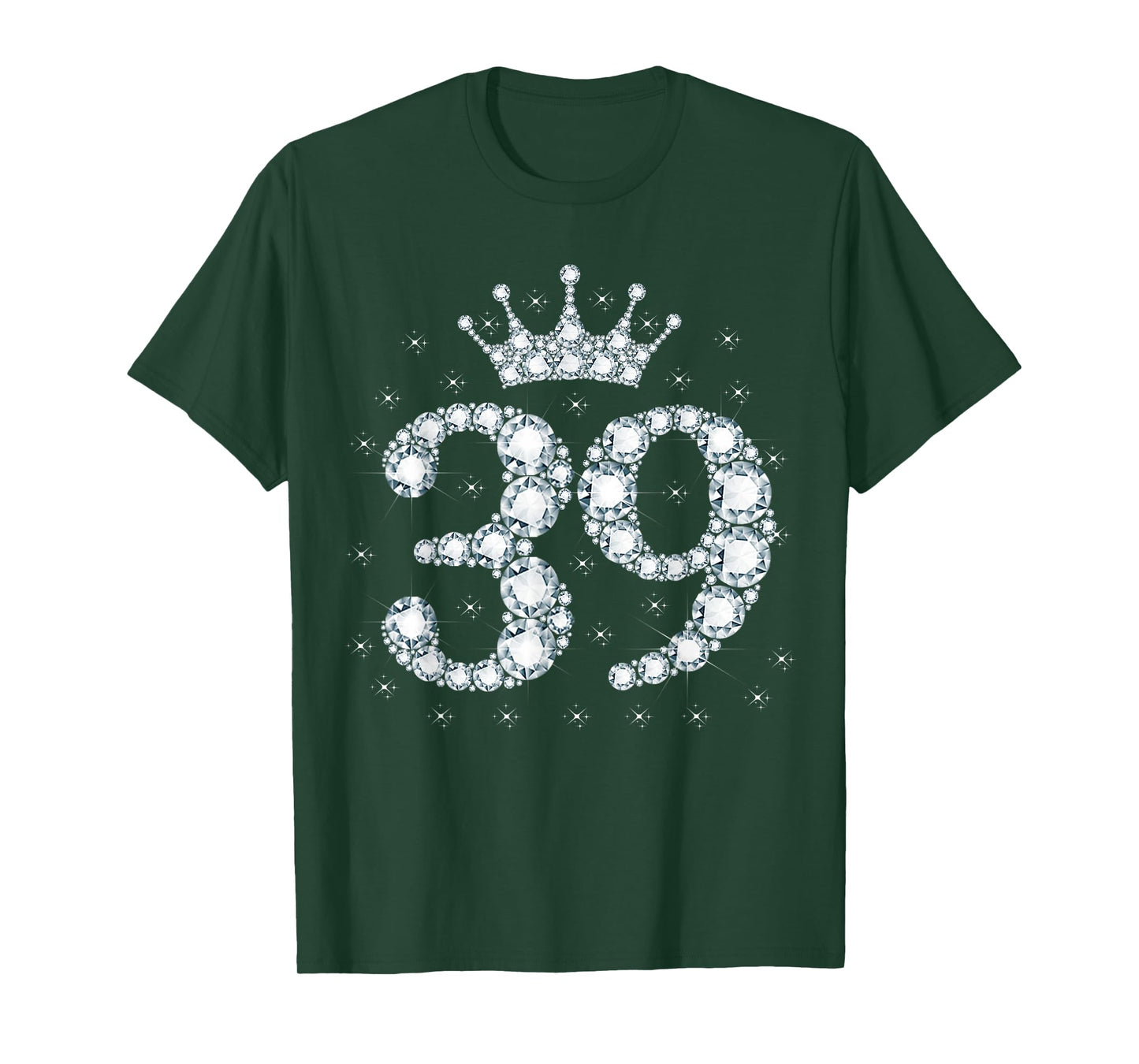 39 Crown 39 Years Old Happy 39th Birthday Girl Women T-Shirt