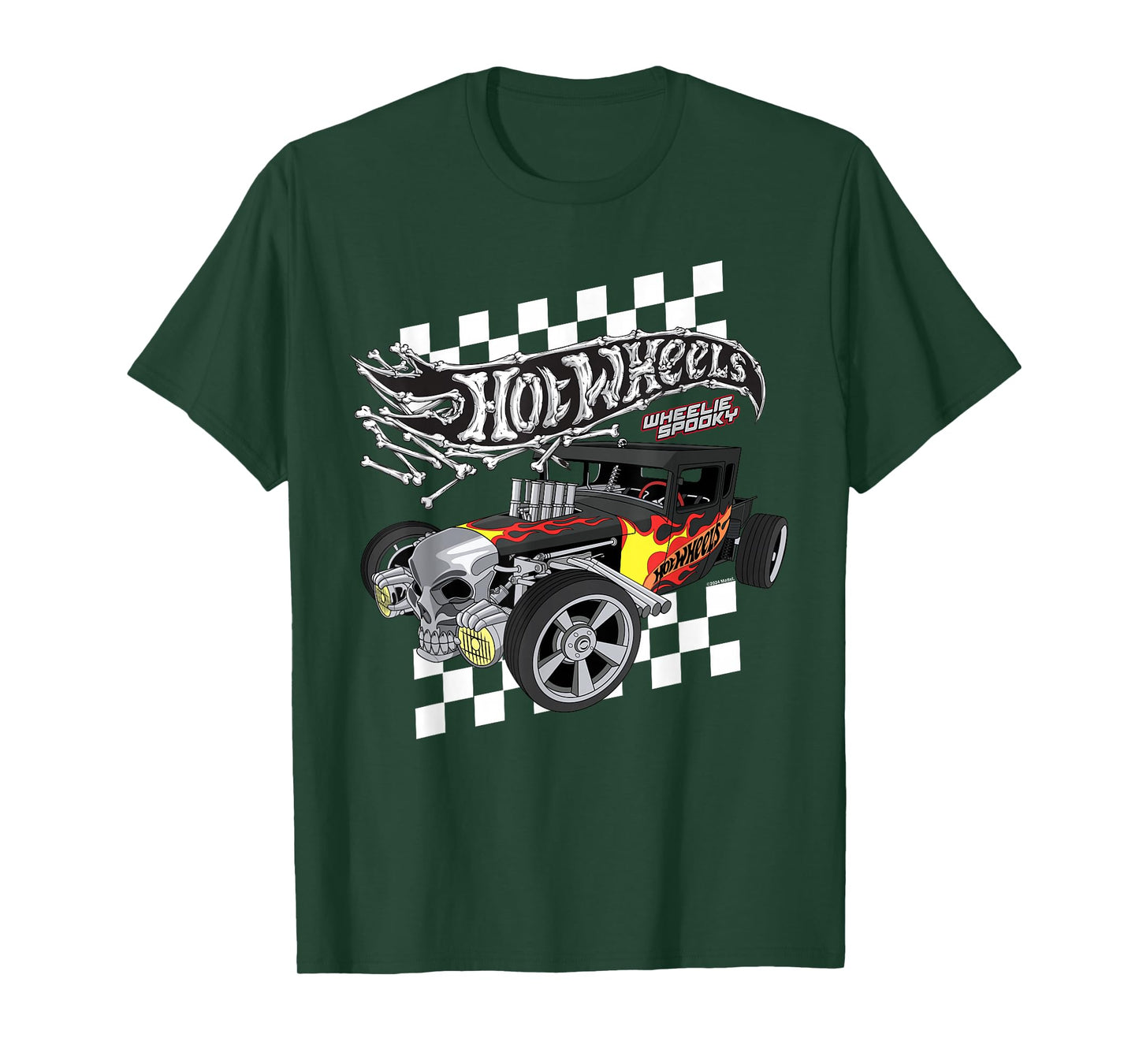 Hot Wheels - Bone Shaker Wheelie Spooky T-Shirt